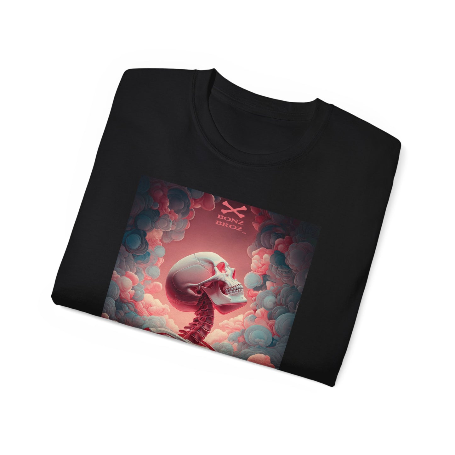 Pink Skeleton Unisex Tee