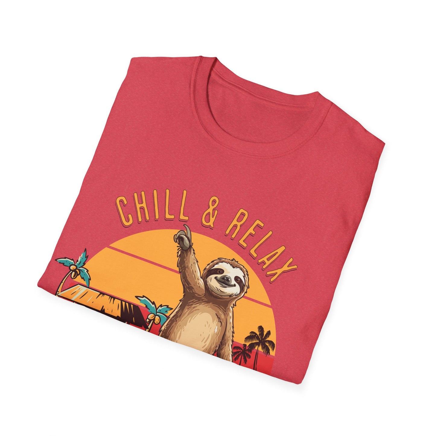 Chill and Relax Summer Unisex Softstyle T-Shirt