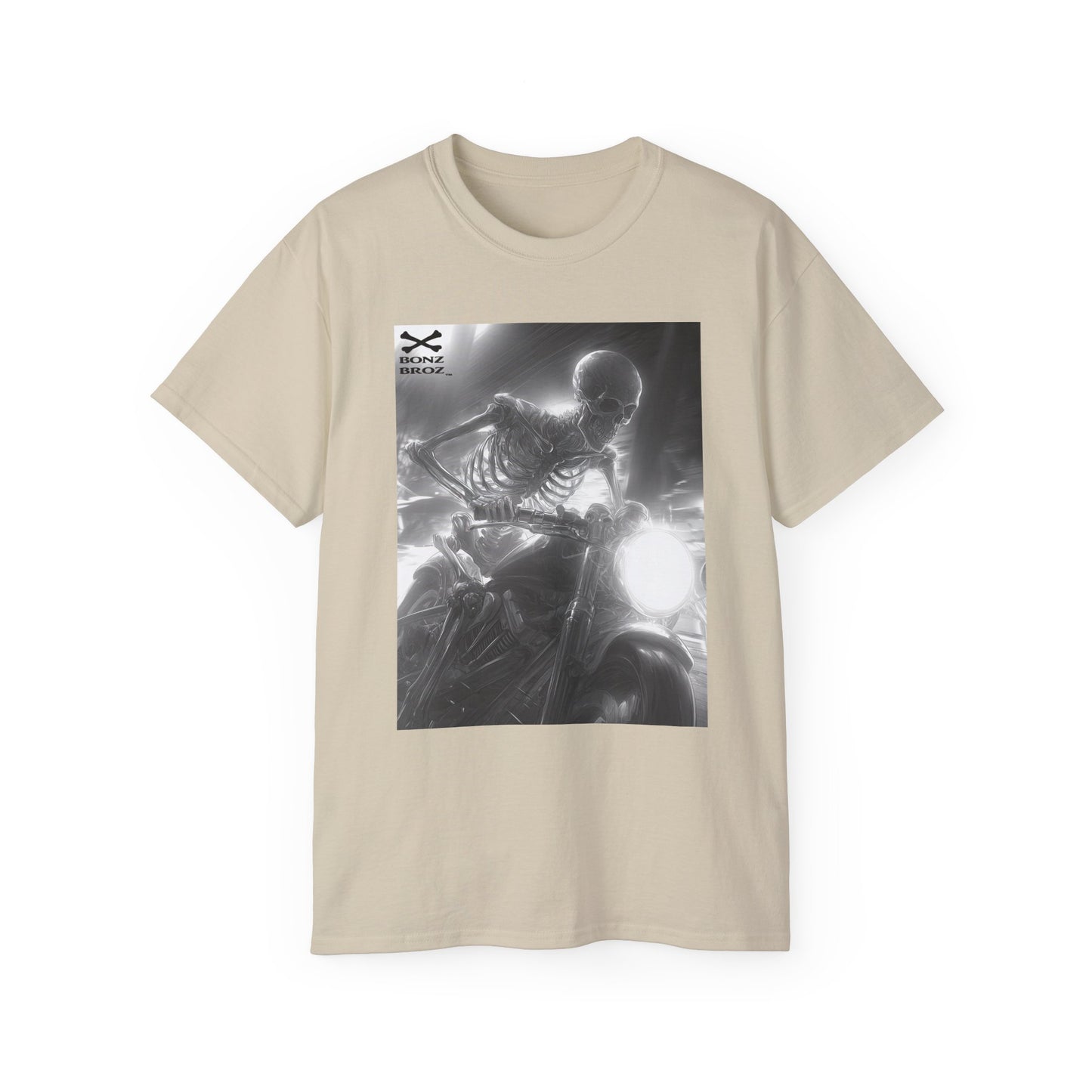 Skeleton Motorcycle Tee