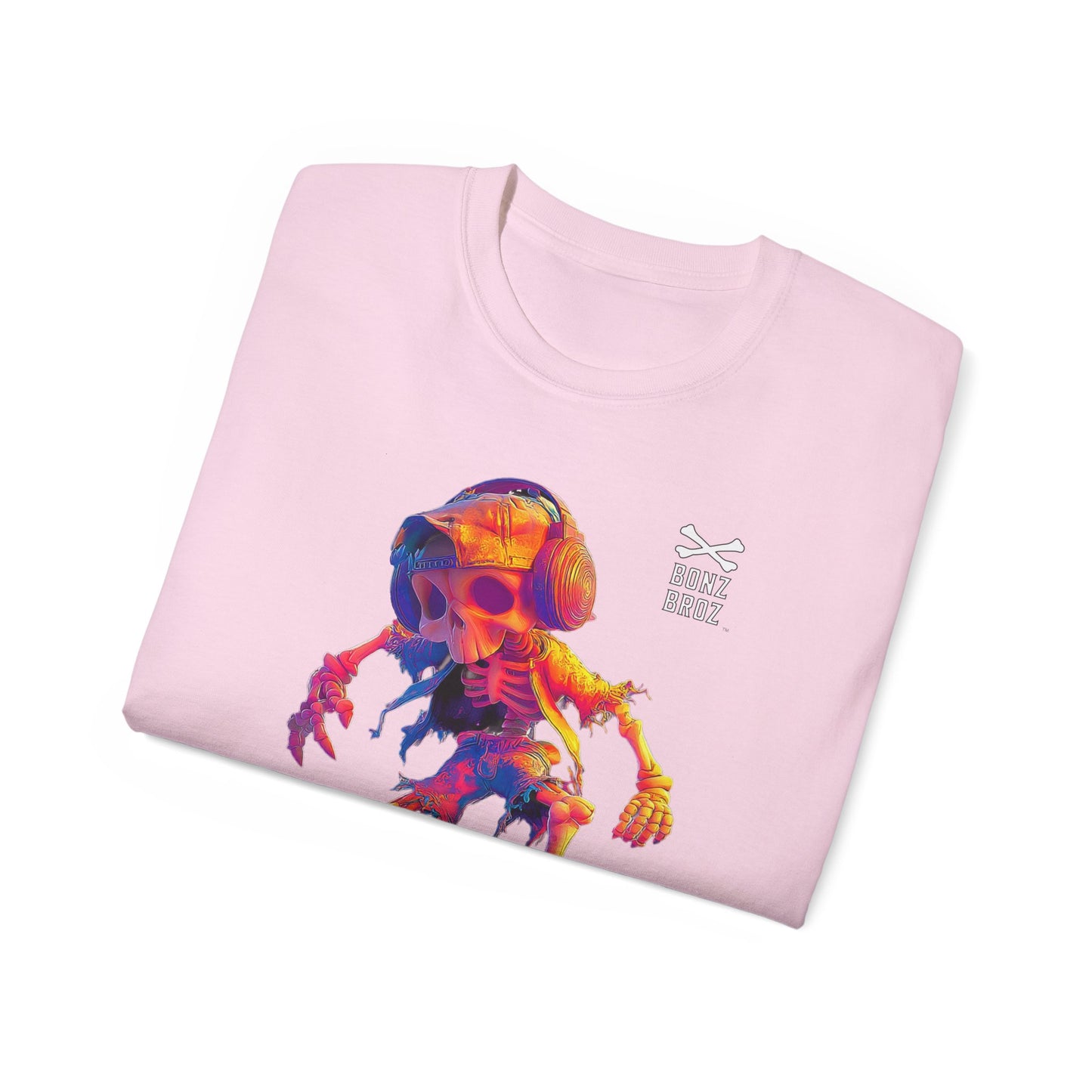 Skateboard Skeleton Unisex Tee