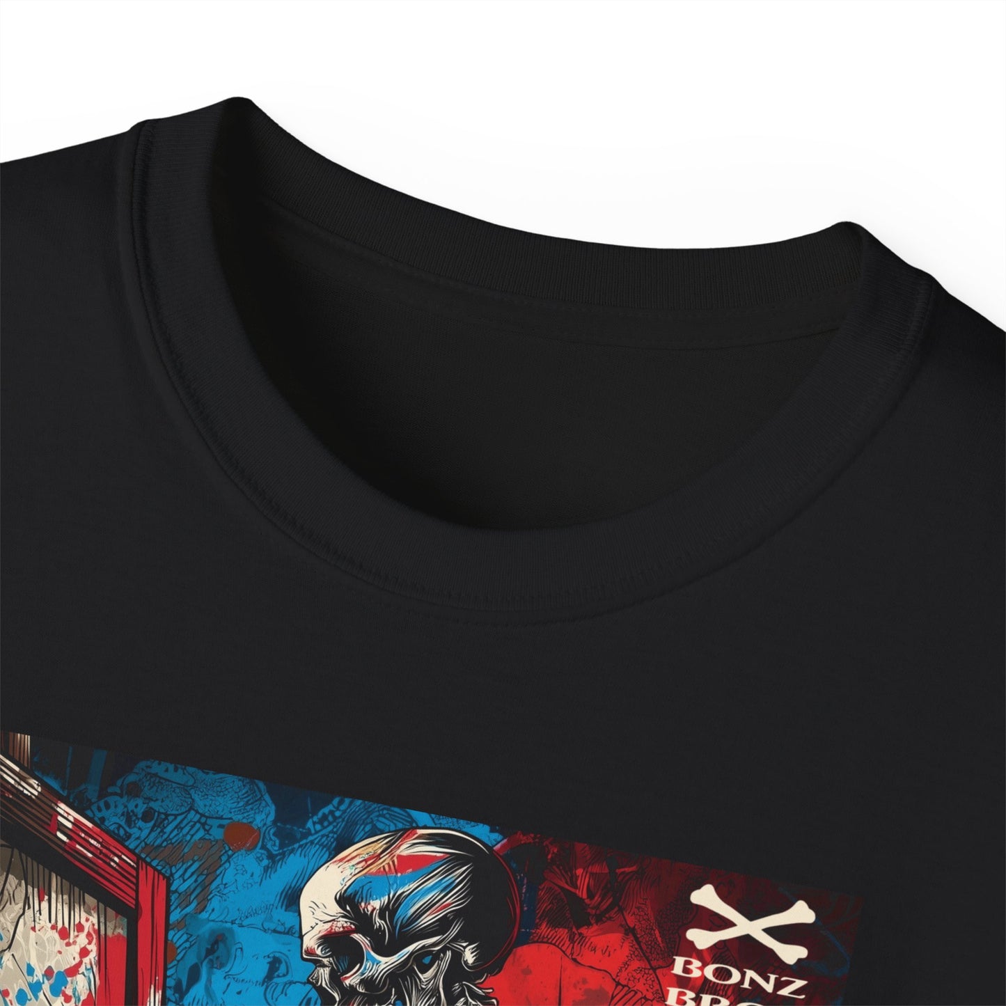Skeleton Artist Graphic Tee