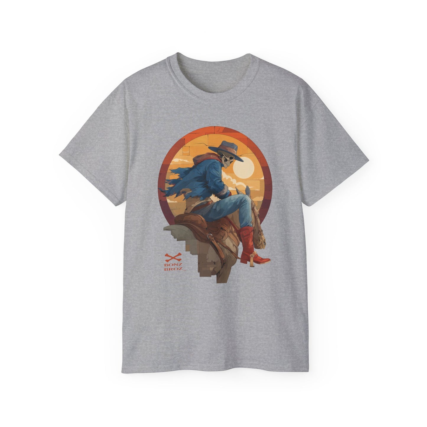 Skeleton Cowboy Tee