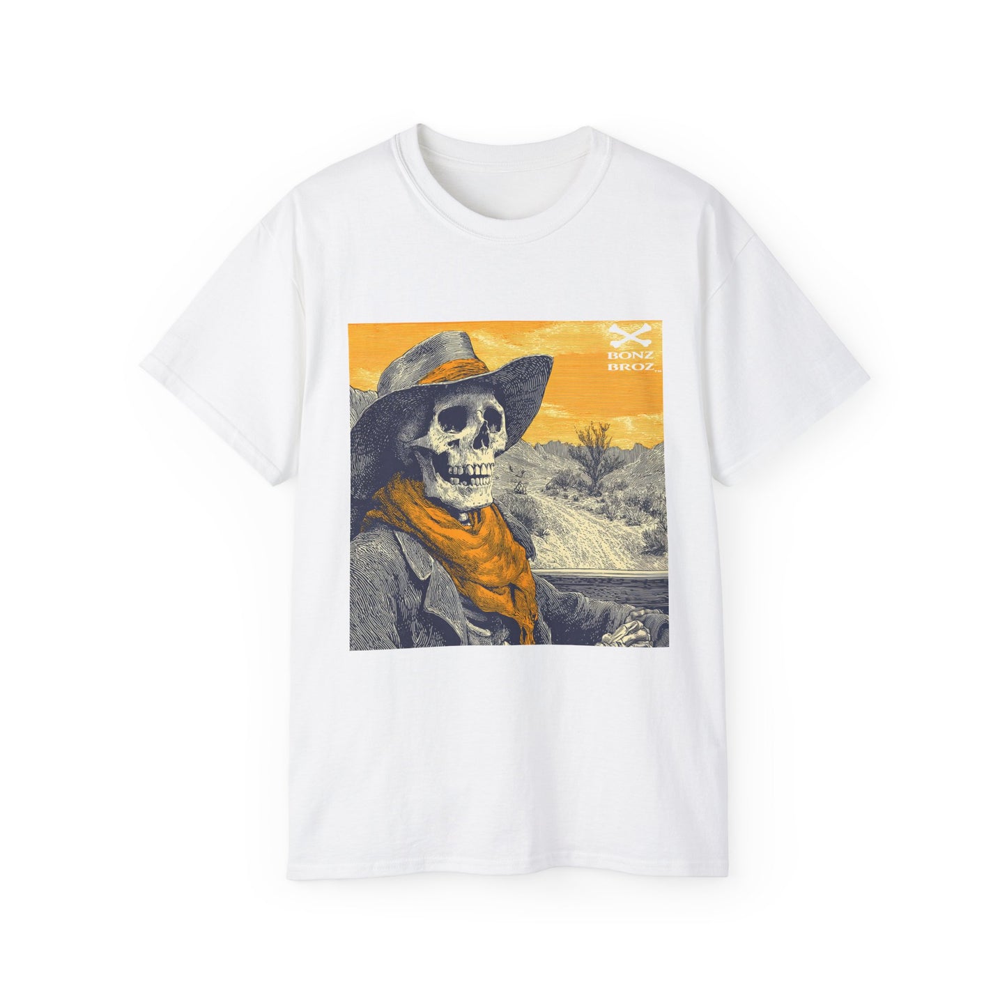 Skeleton Cowboy Tee Shirt