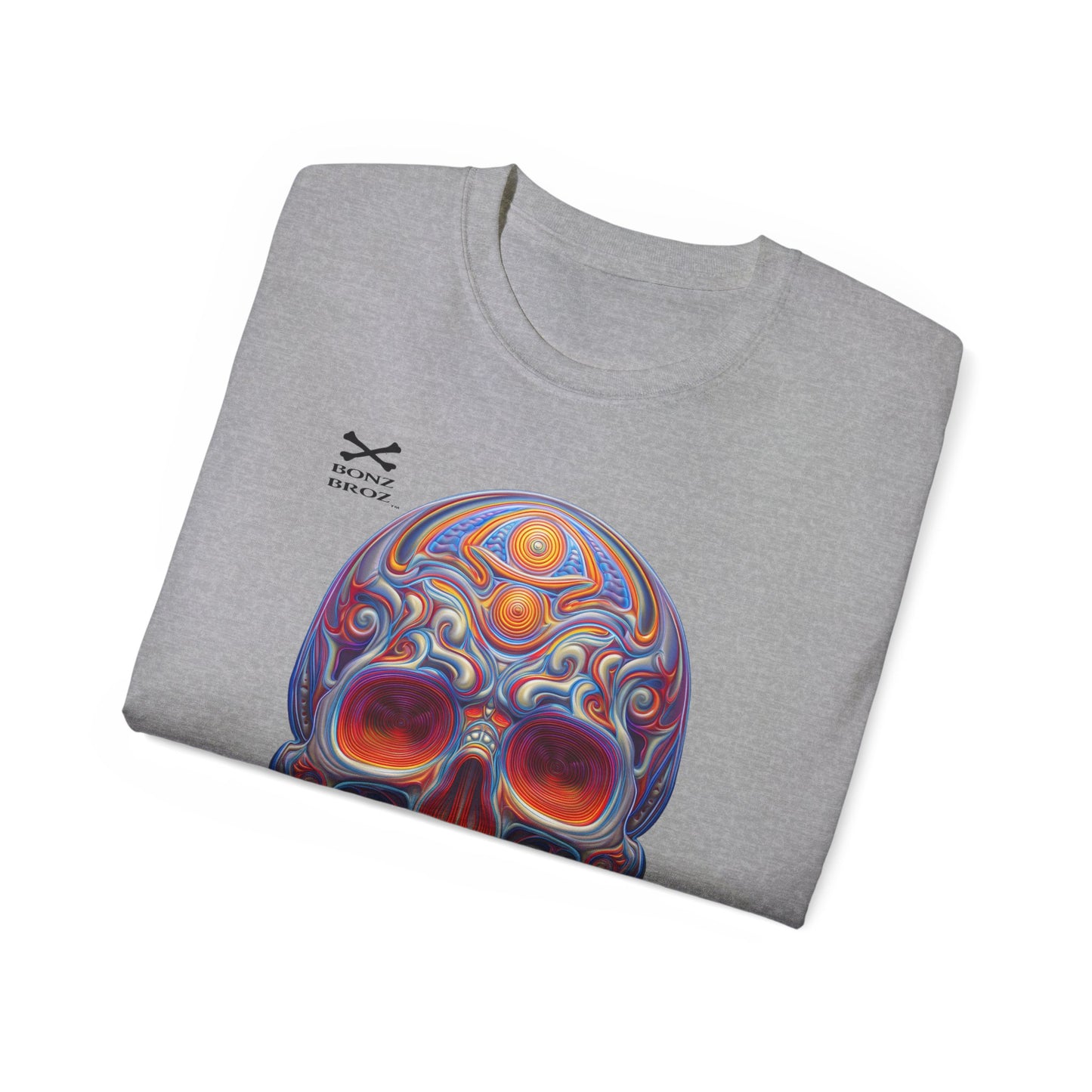 Colorful Skull Unisex Tee