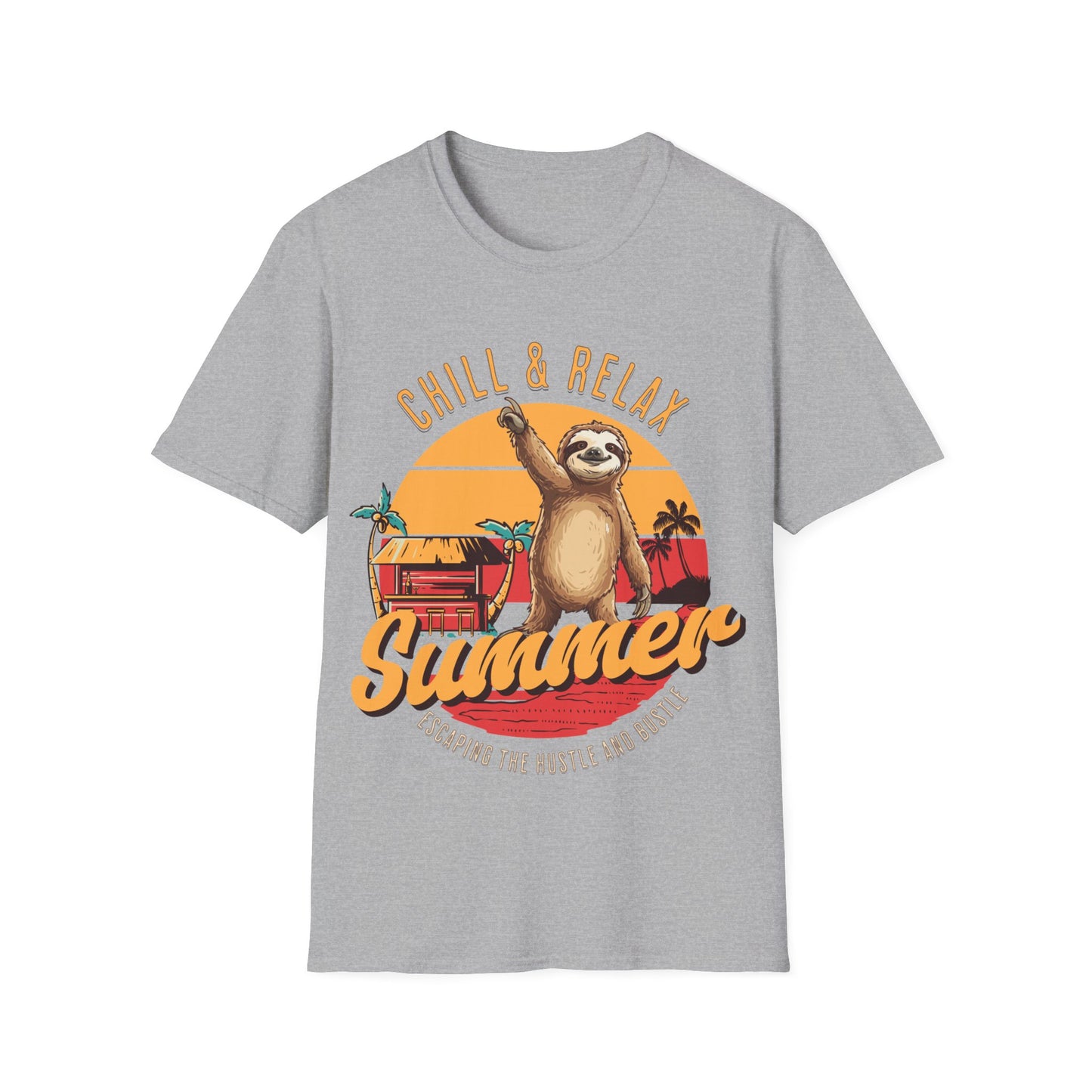 Chill and Relax Summer Unisex Softstyle T-Shirt