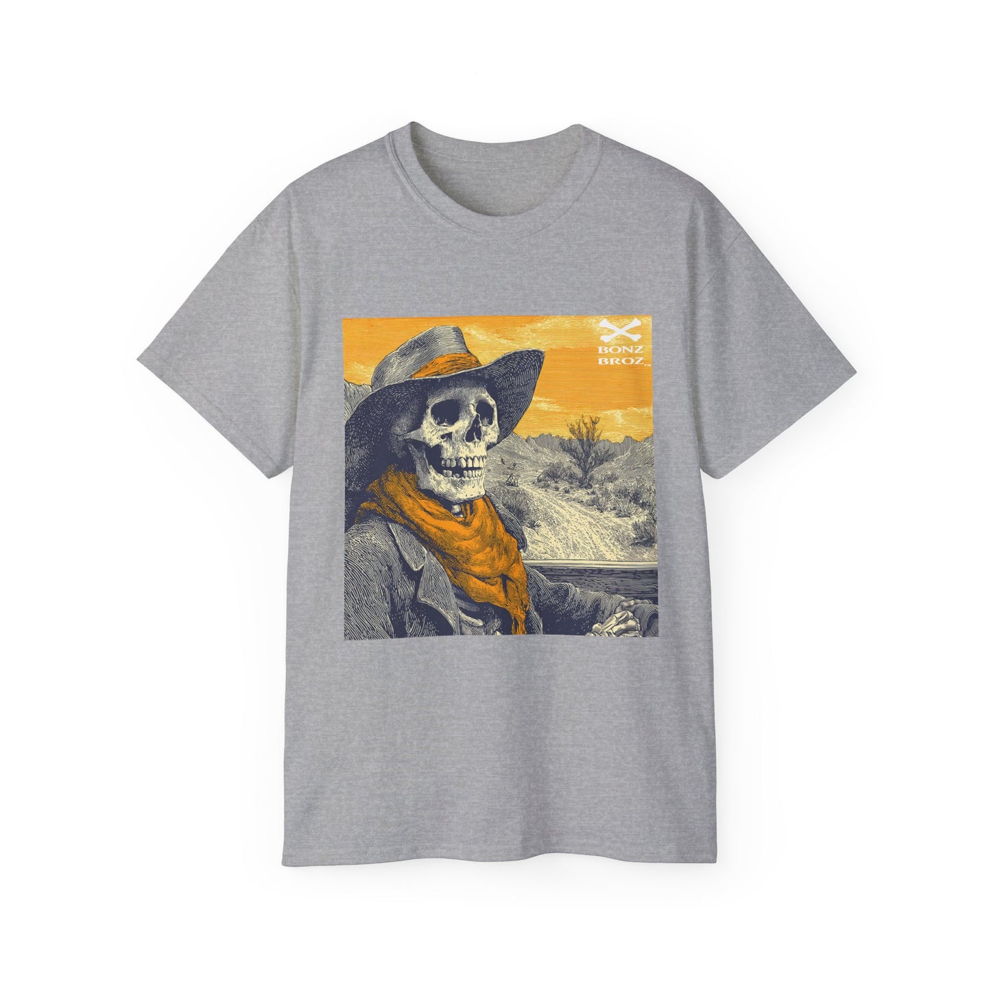 Skeleton Cowboy Tee Shirt