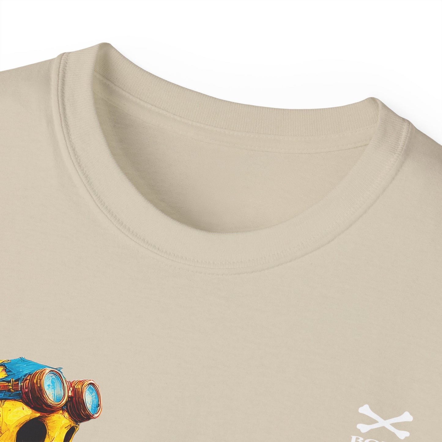Skeleton Reading Book Tee