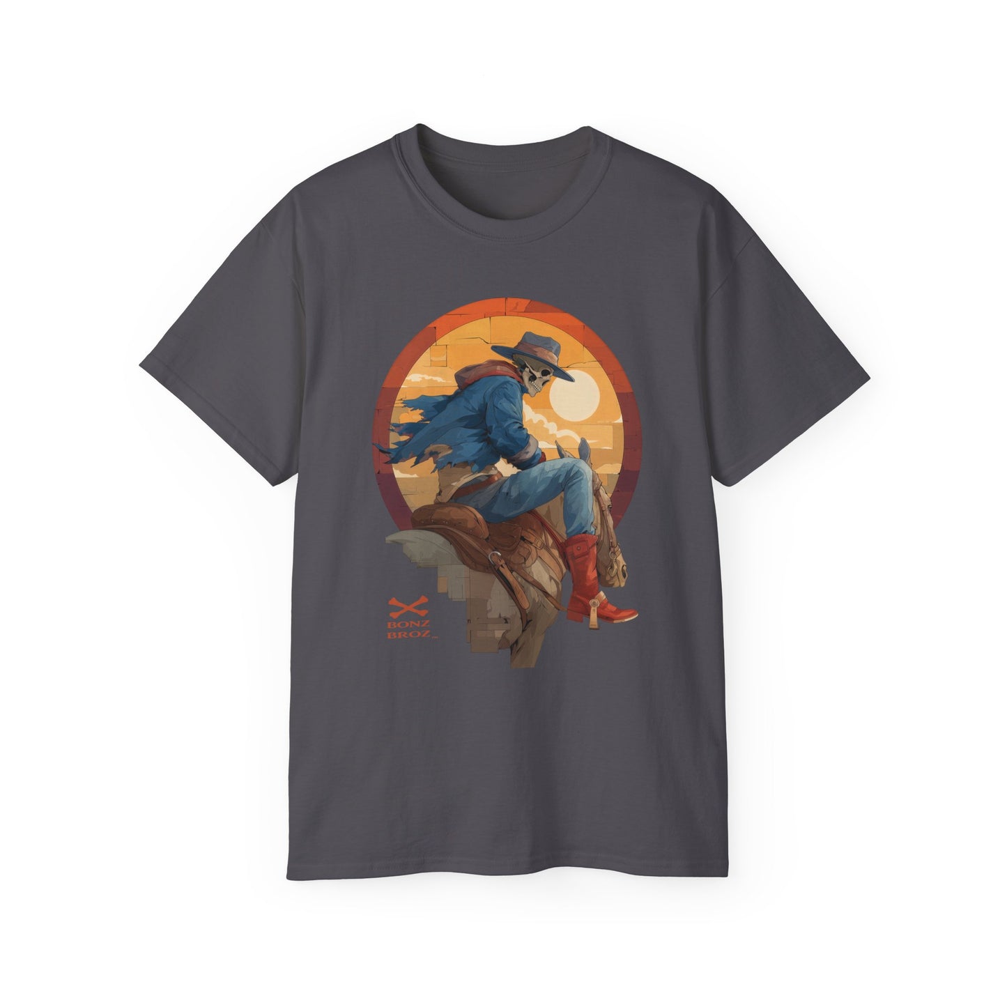 Skeleton Cowboy Tee