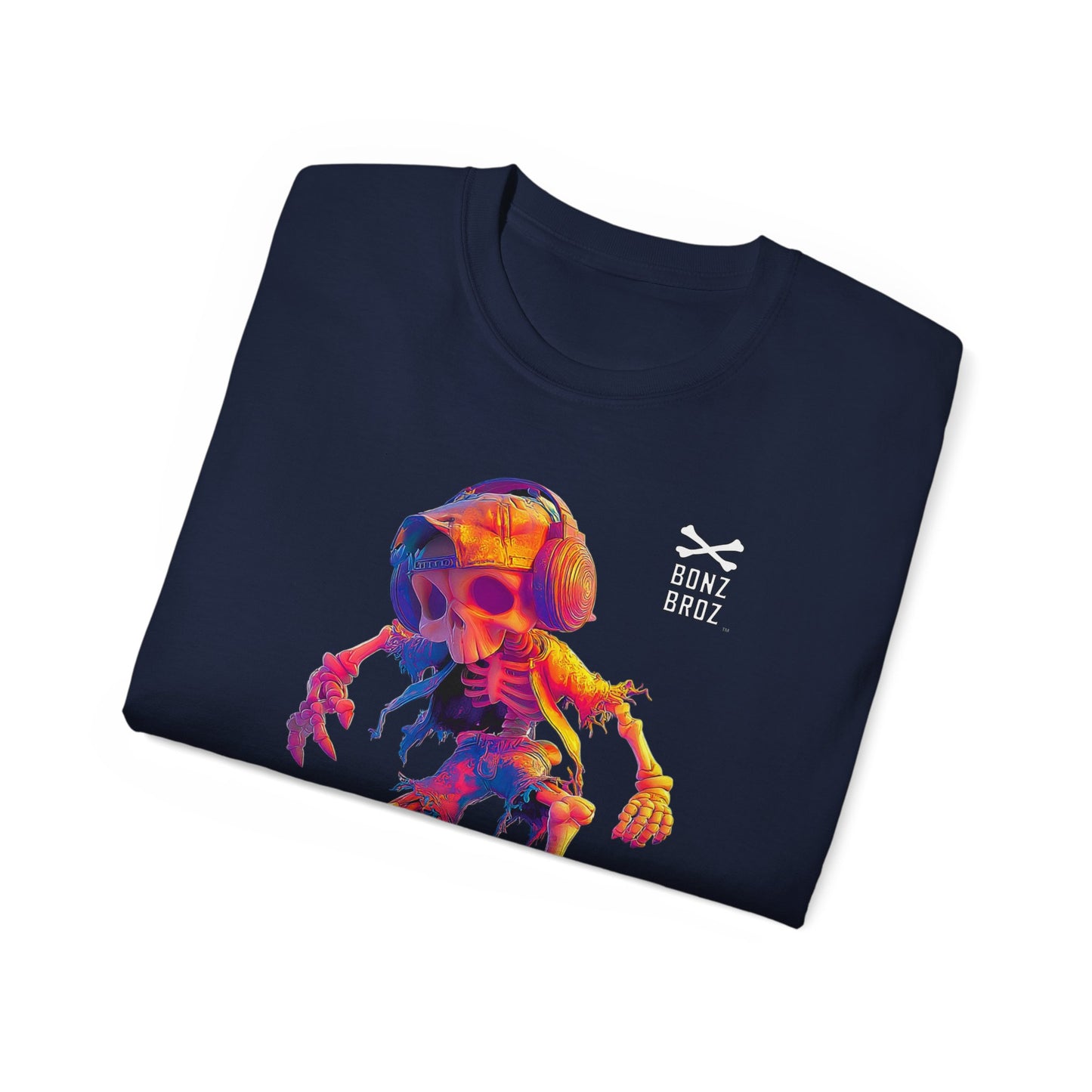 Skateboard Skeleton Unisex Tee