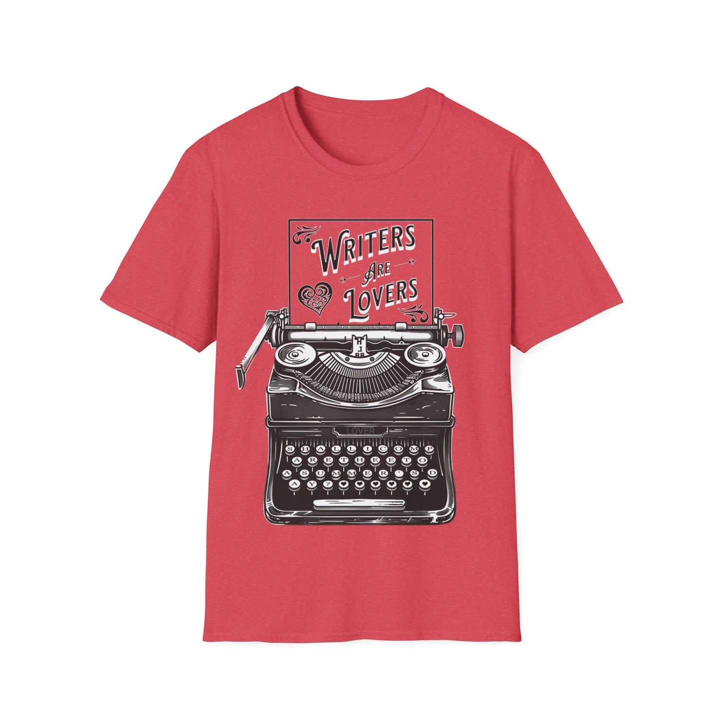 Writers are Lovers Unisex Softstyle T-Shirt