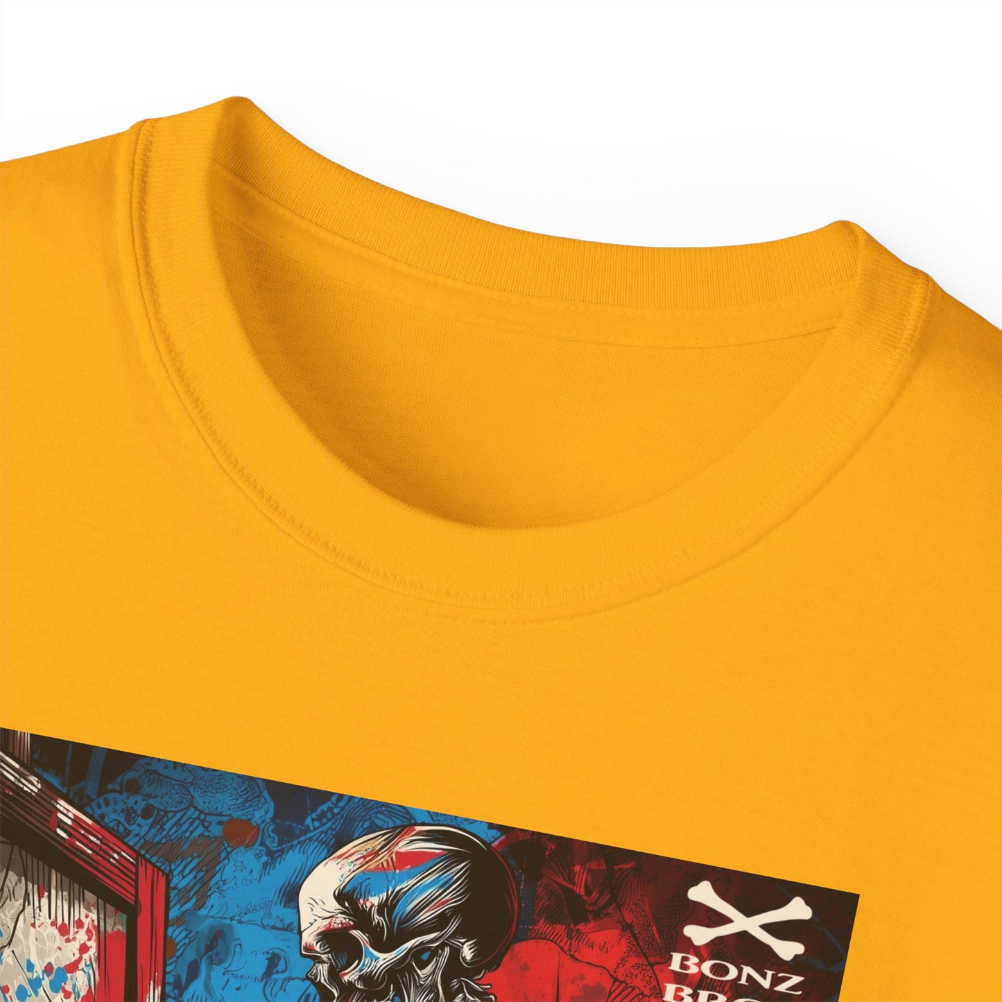 Skeleton Artist Graphic Tee