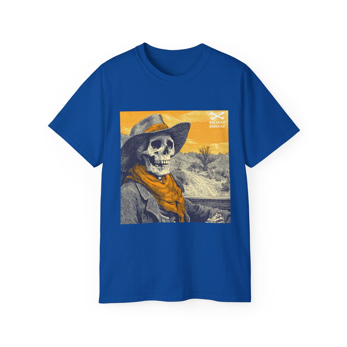 Skeleton Cowboy Tee Shirt