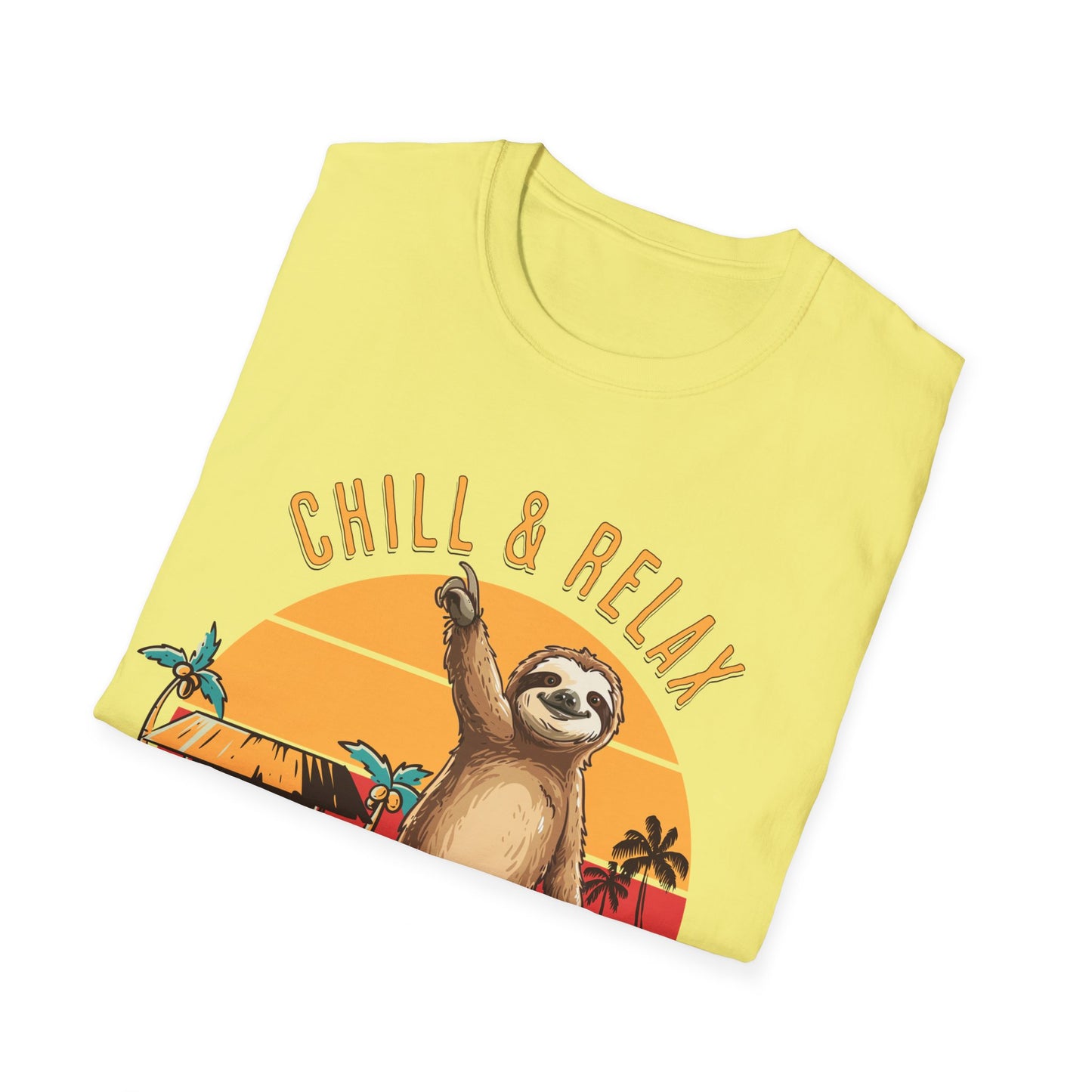 Chill and Relax Summer Unisex Softstyle T-Shirt