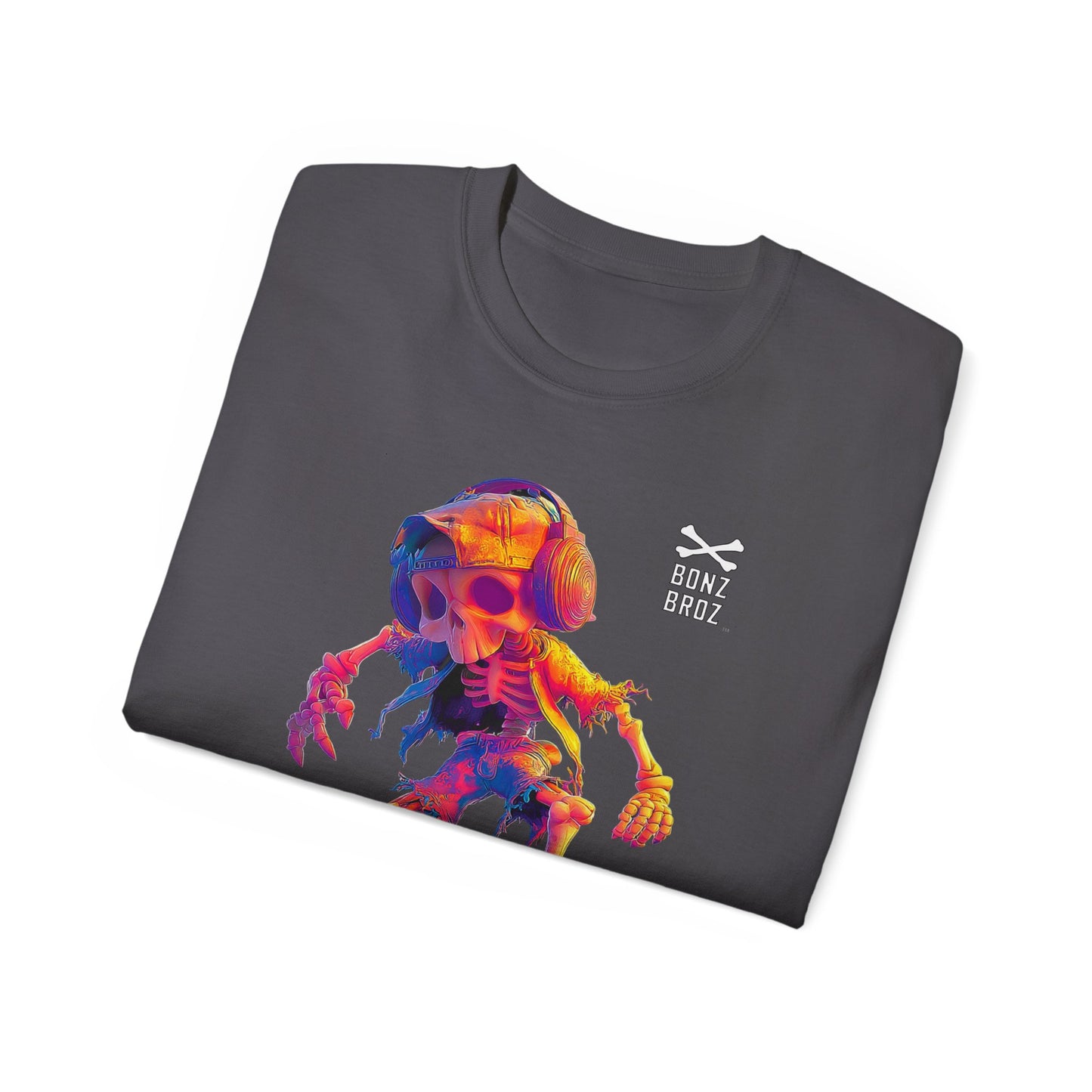Skateboard Skeleton Unisex Tee