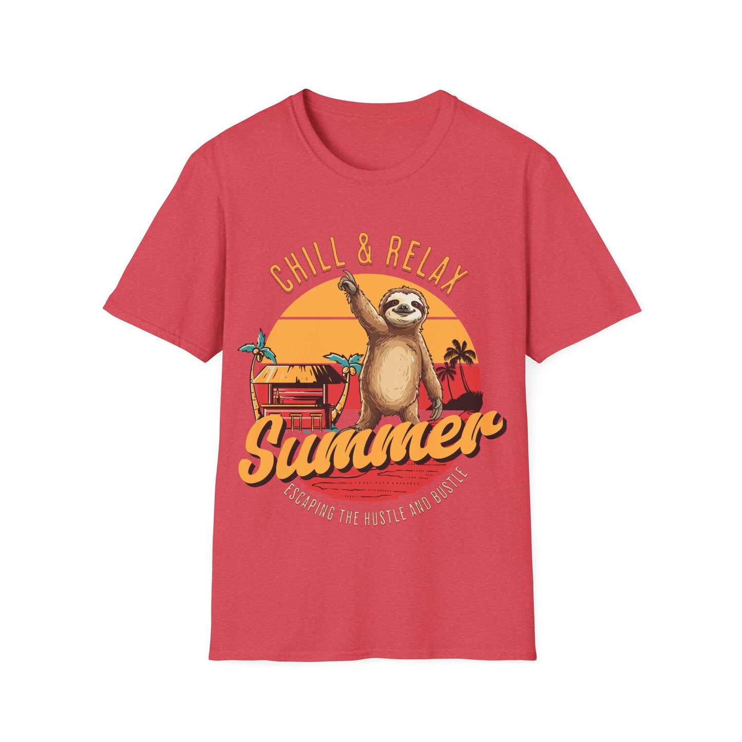 Chill and Relax Summer Unisex Softstyle T-Shirt