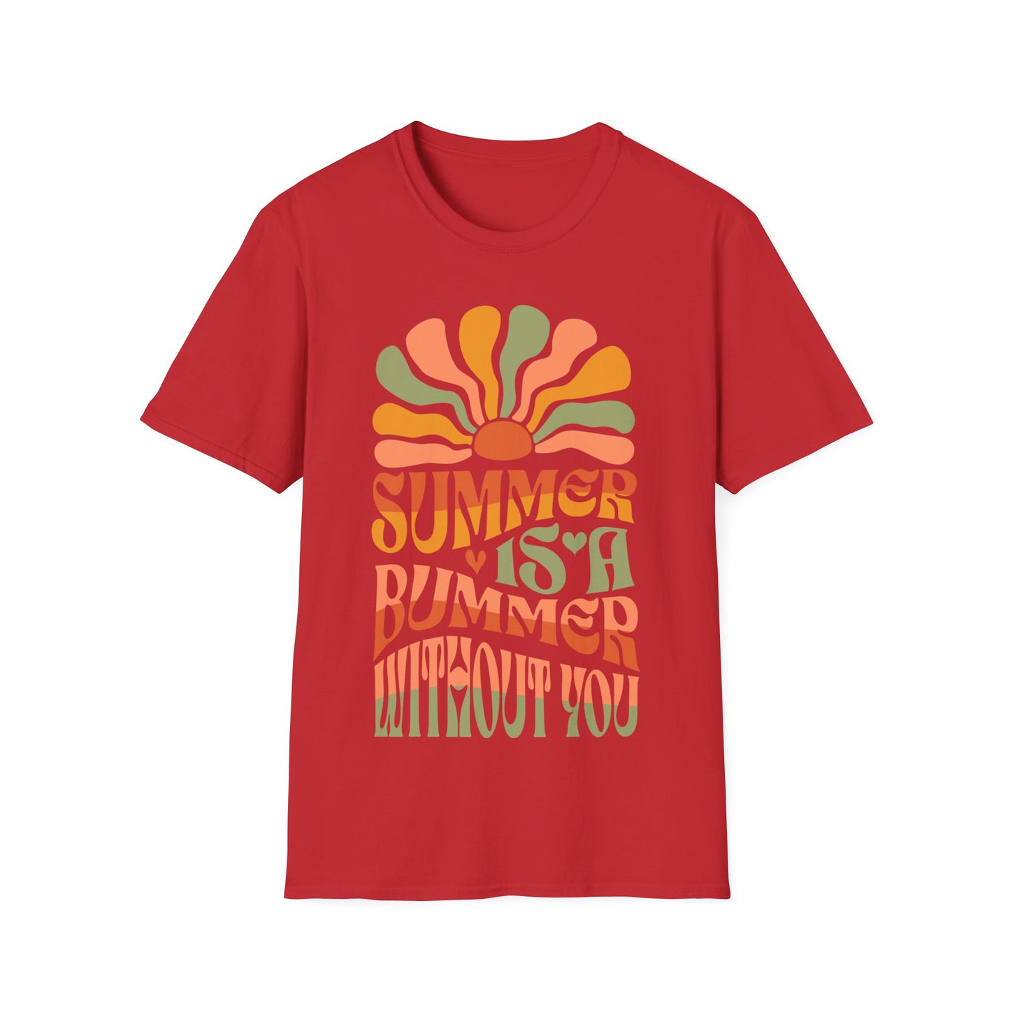 Summer Is A Bummer Without You Unisex Softstyle T-Shirt
