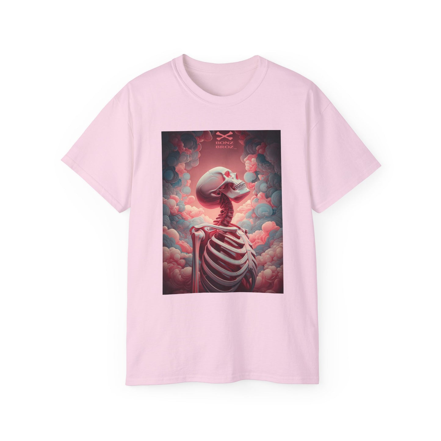 Pink Skeleton Unisex Tee
