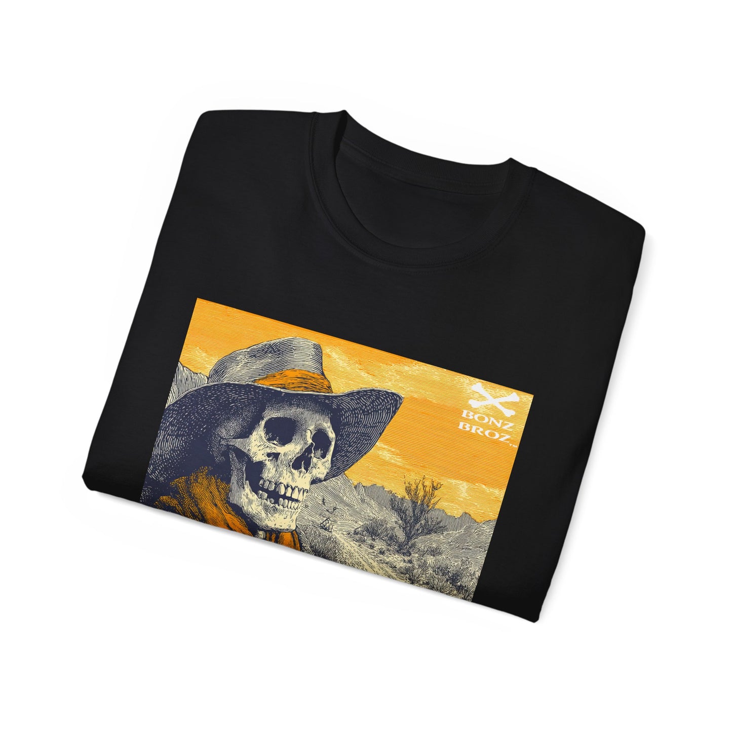 Skeleton Cowboy Tee Shirt