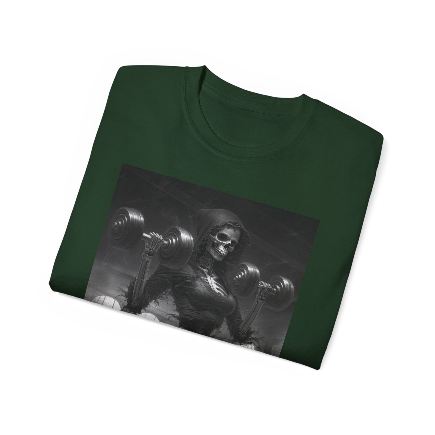 Skeleton Weightlifting Tee
