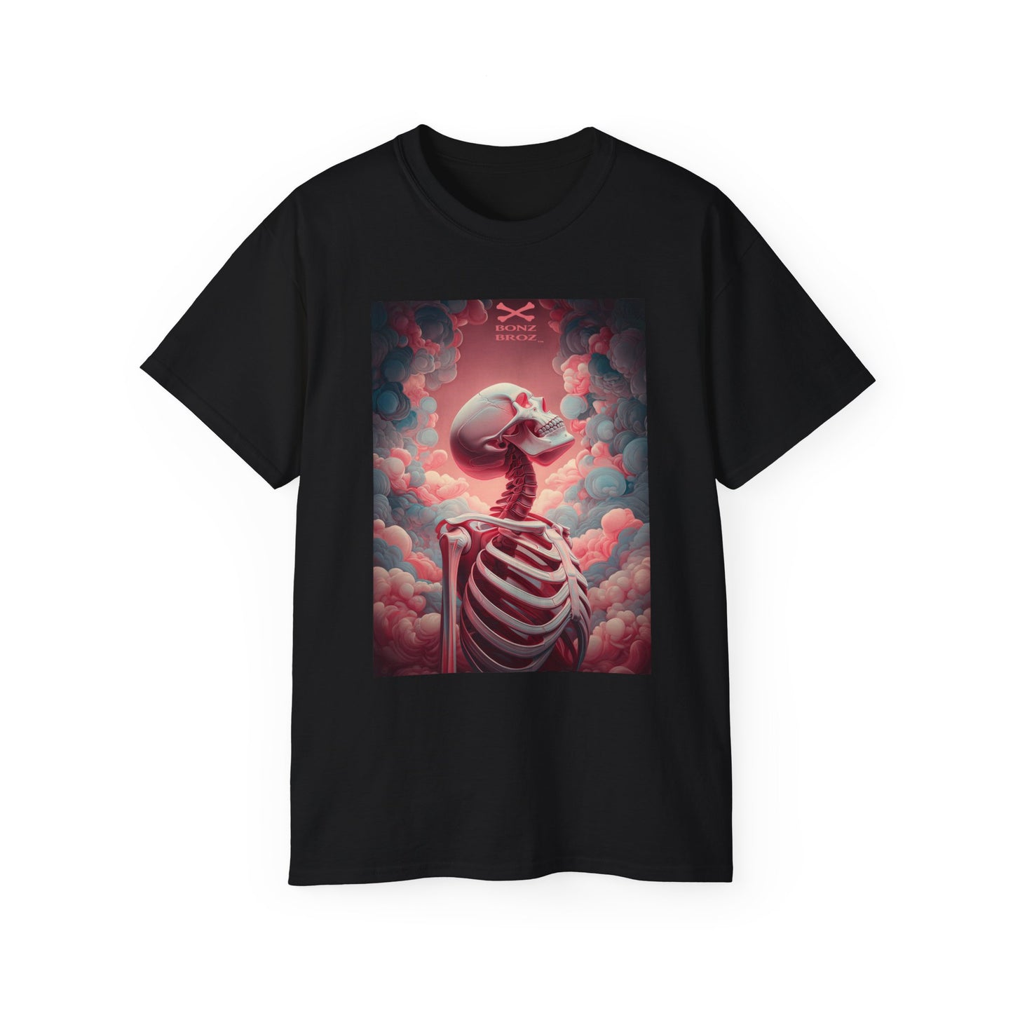 Pink Skeleton Unisex Tee