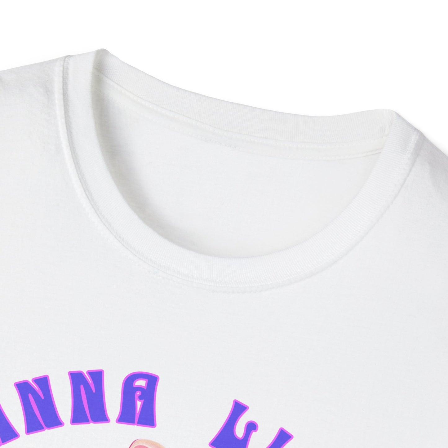 Wanna Lick - Psych!!! Unisex Softstyle T-Shirt