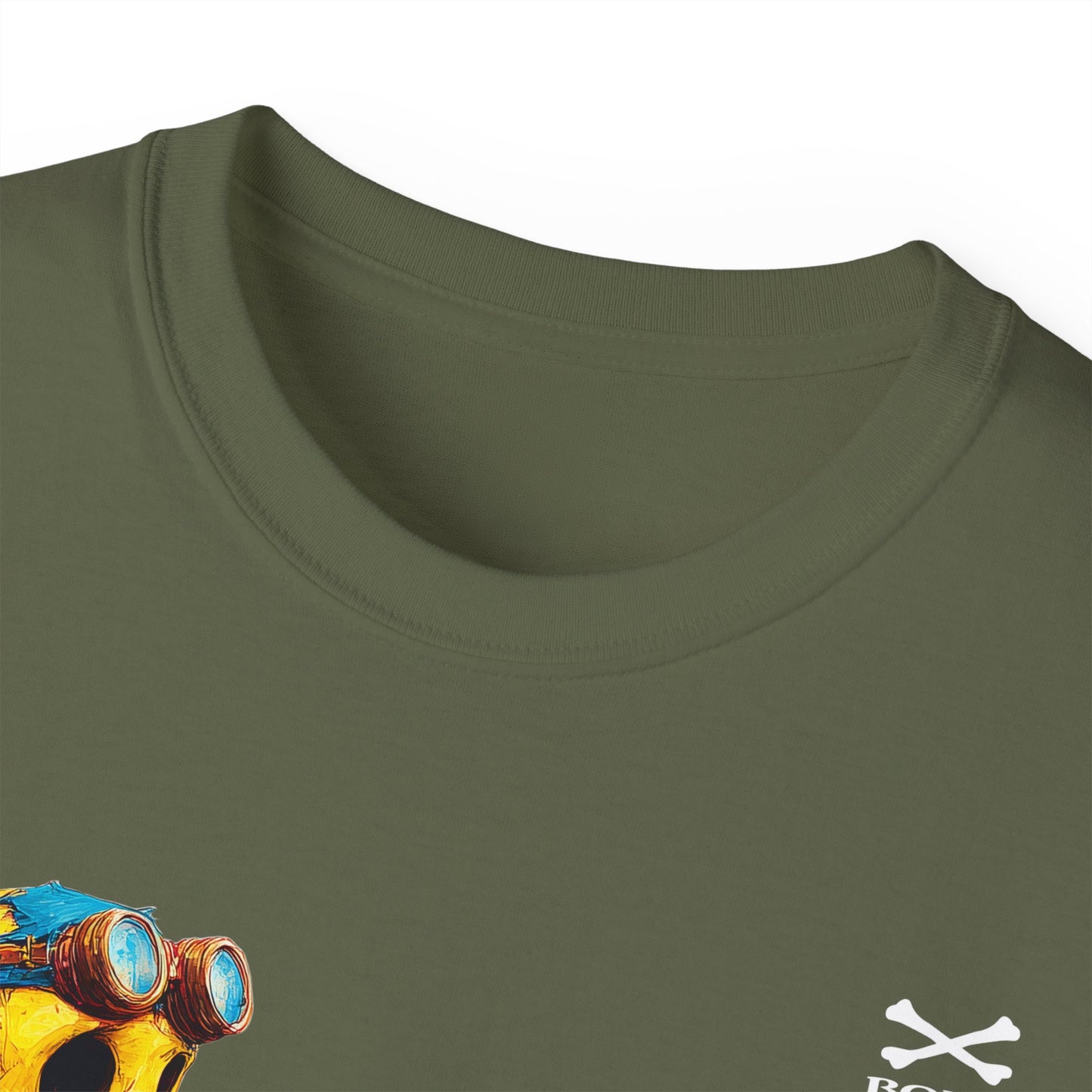 Skeleton Reading Book Tee