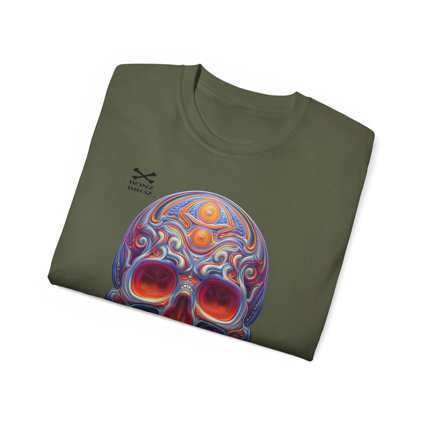 Colorful Skull Unisex Tee