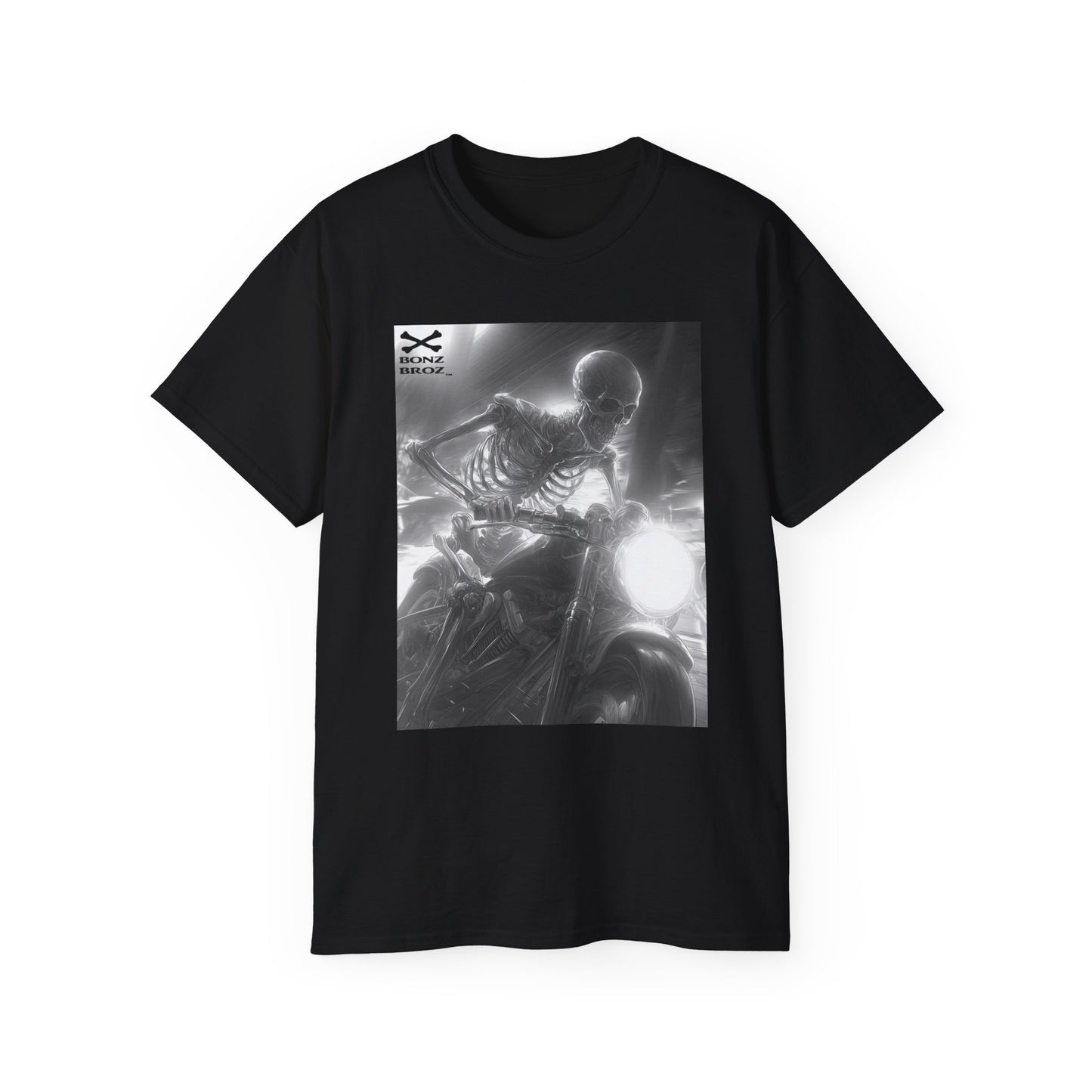 Skeleton Motorcycle Tee