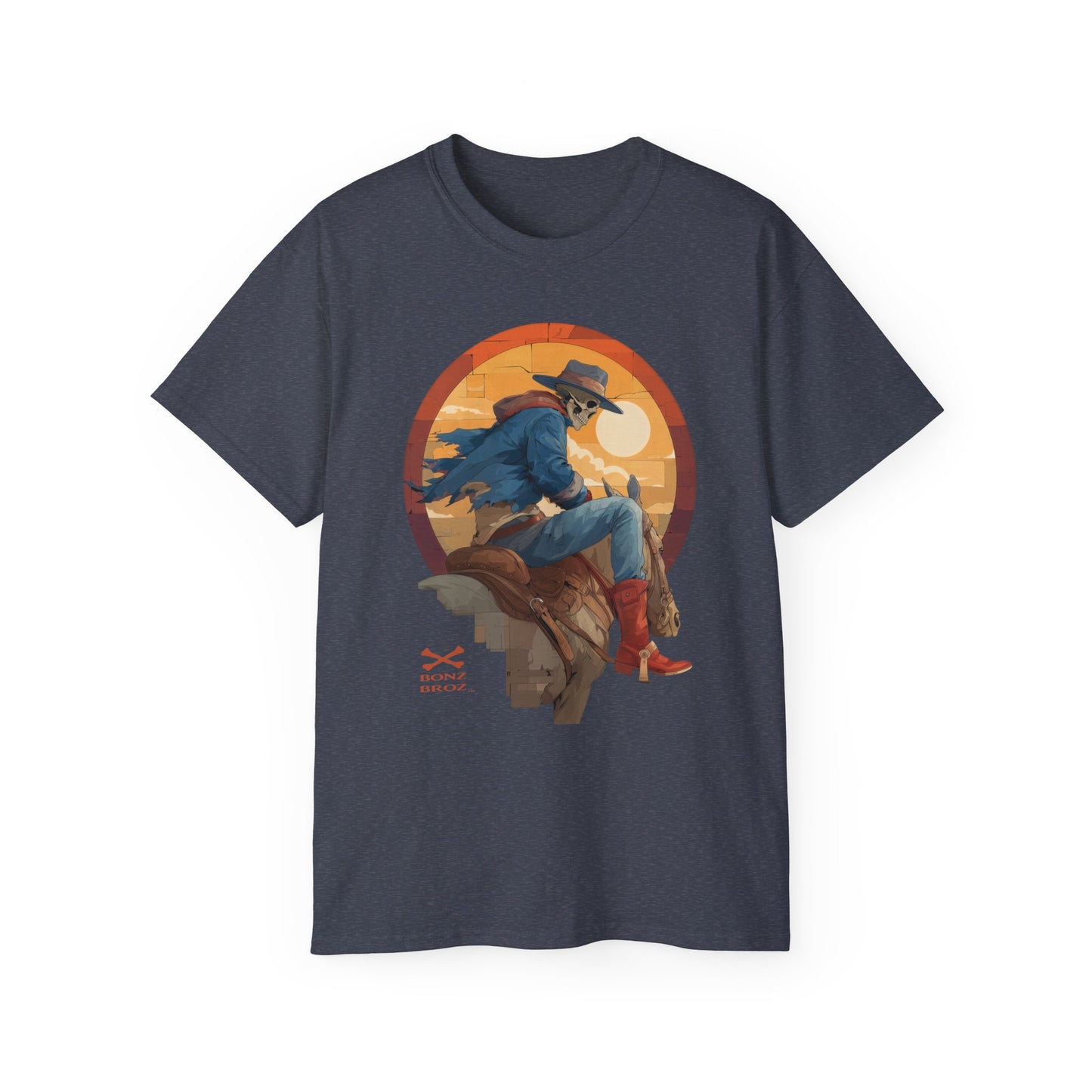 Skeleton Cowboy Tee
