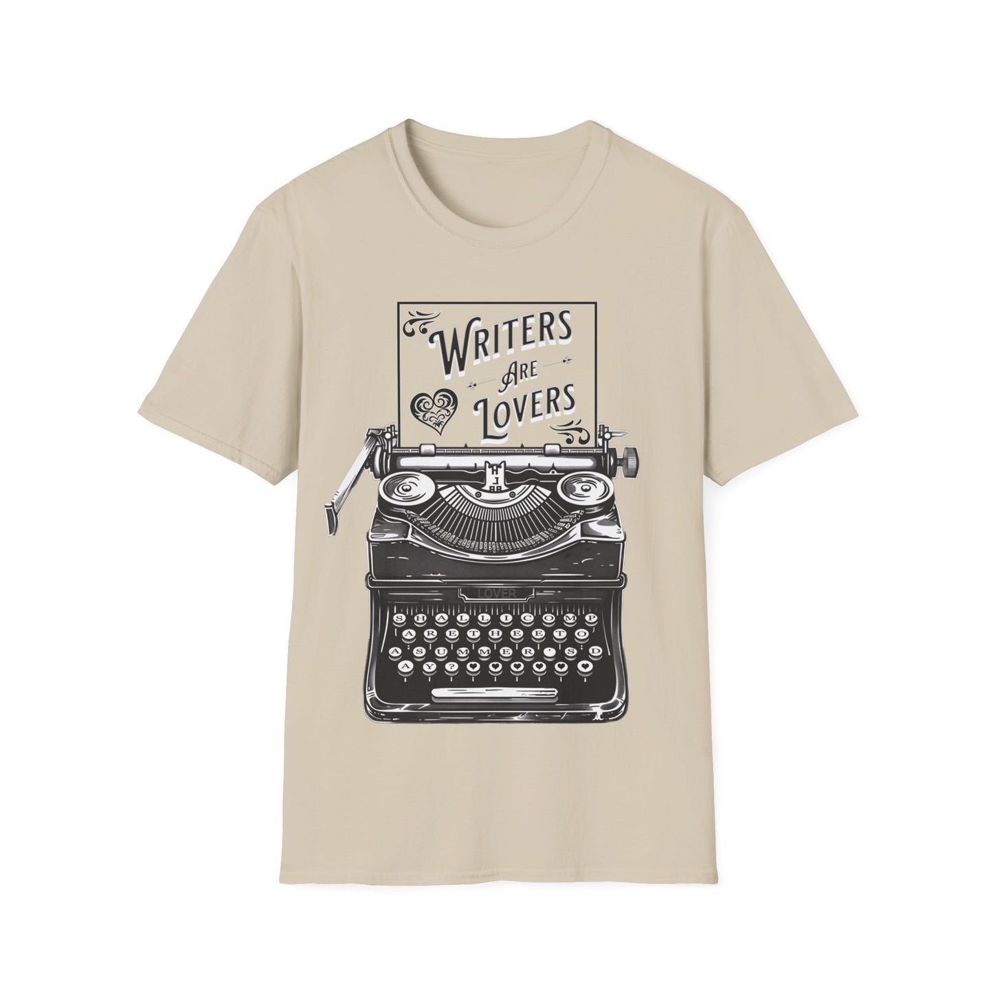 Writers are Lovers Unisex Softstyle T-Shirt