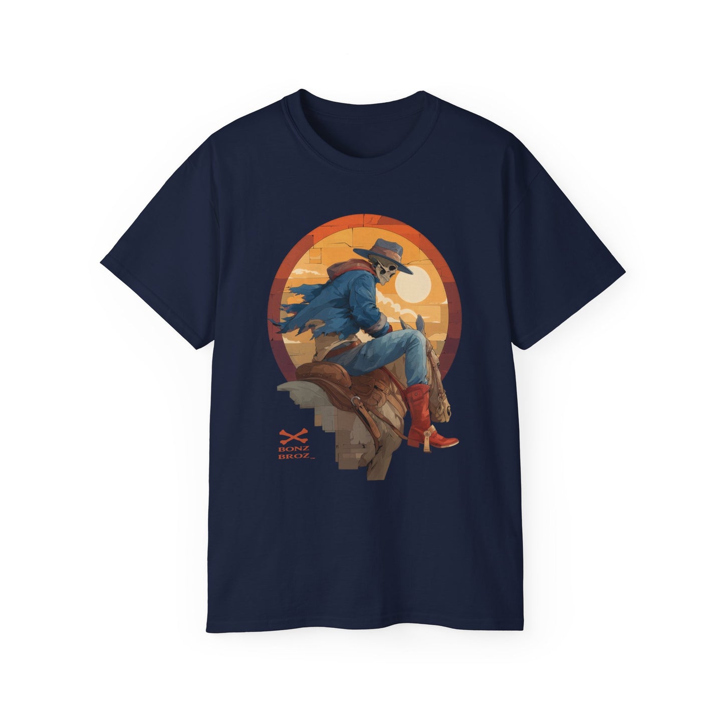 Skeleton Cowboy Tee
