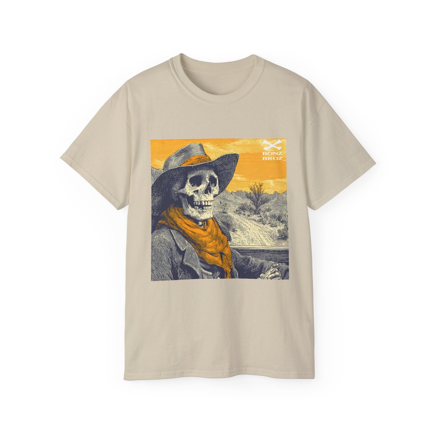 Skeleton Cowboy Tee Shirt