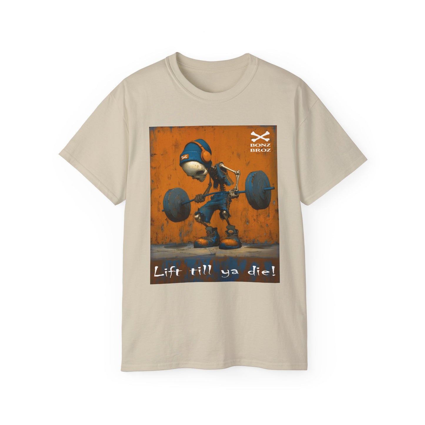 Lift Till Ya Die Gym Tee, Funny Workout Shirt, Unisex Fitness Top, Weightlifting Apparel, Unique Gym Gift