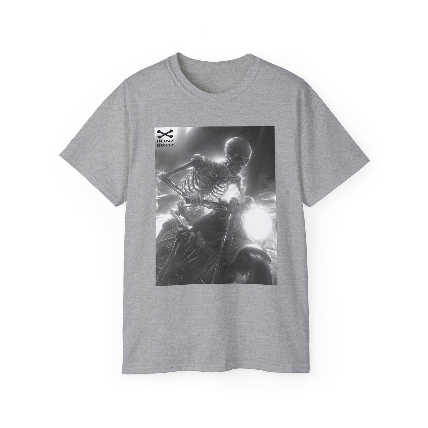 Skeleton Motorcycle Tee