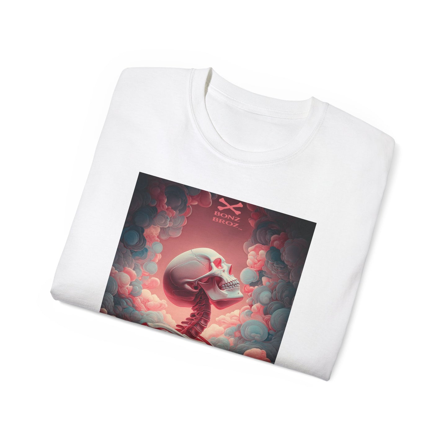 Pink Skeleton Unisex Tee