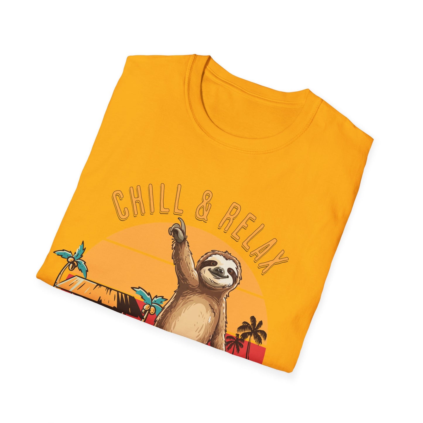 Chill and Relax Summer Unisex Softstyle T-Shirt