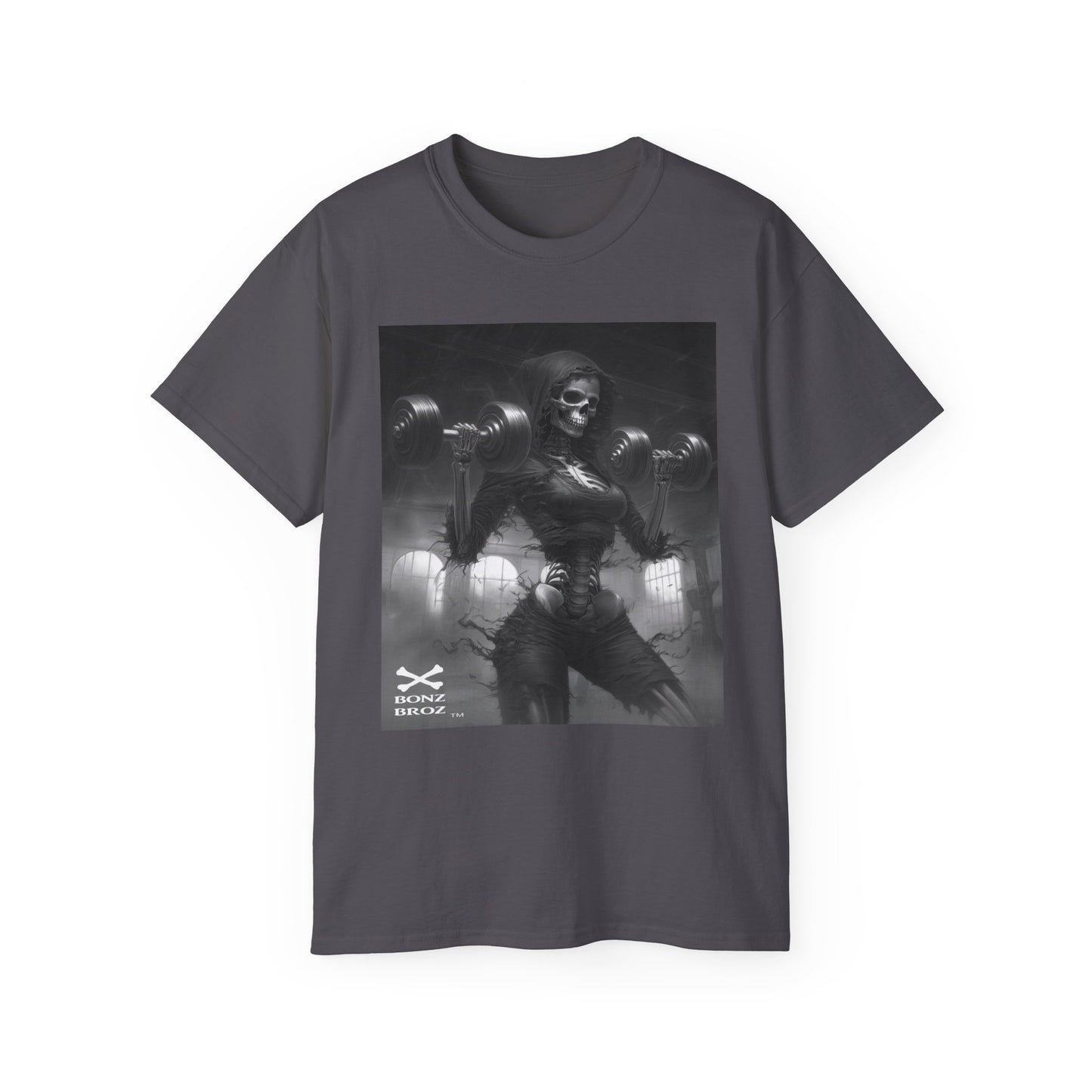 Skeleton Weightlifting Tee