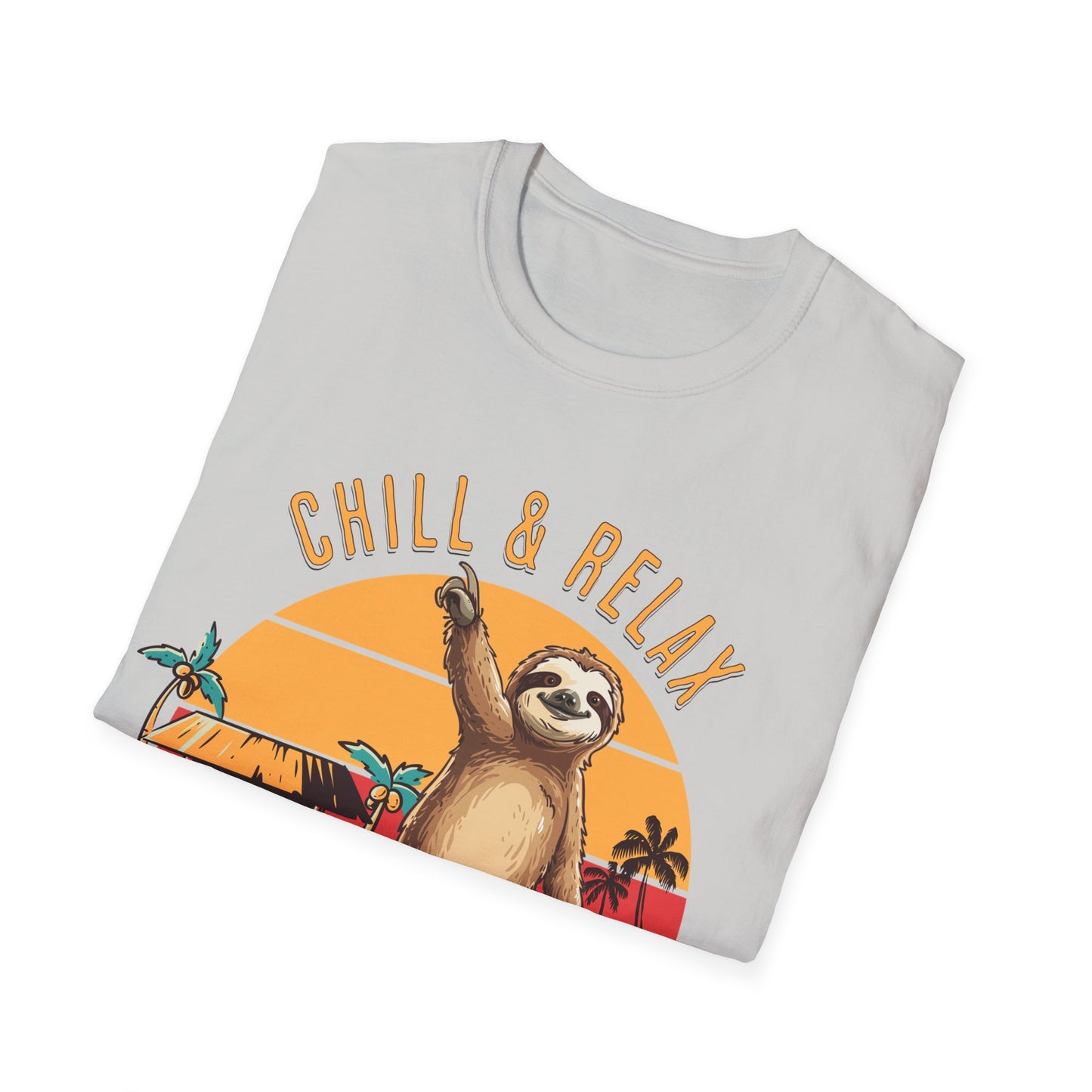 Chill and Relax Summer Unisex Softstyle T-Shirt