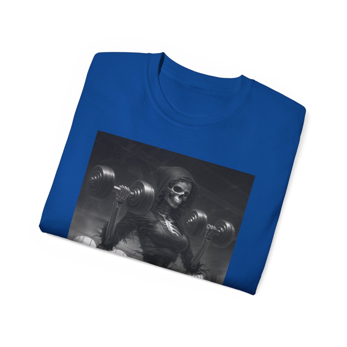 Skeleton Weightlifting Tee
