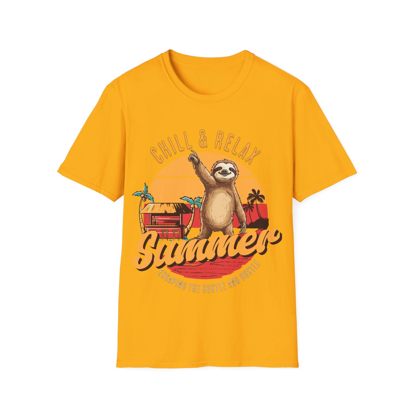 Chill and Relax Summer Unisex Softstyle T-Shirt