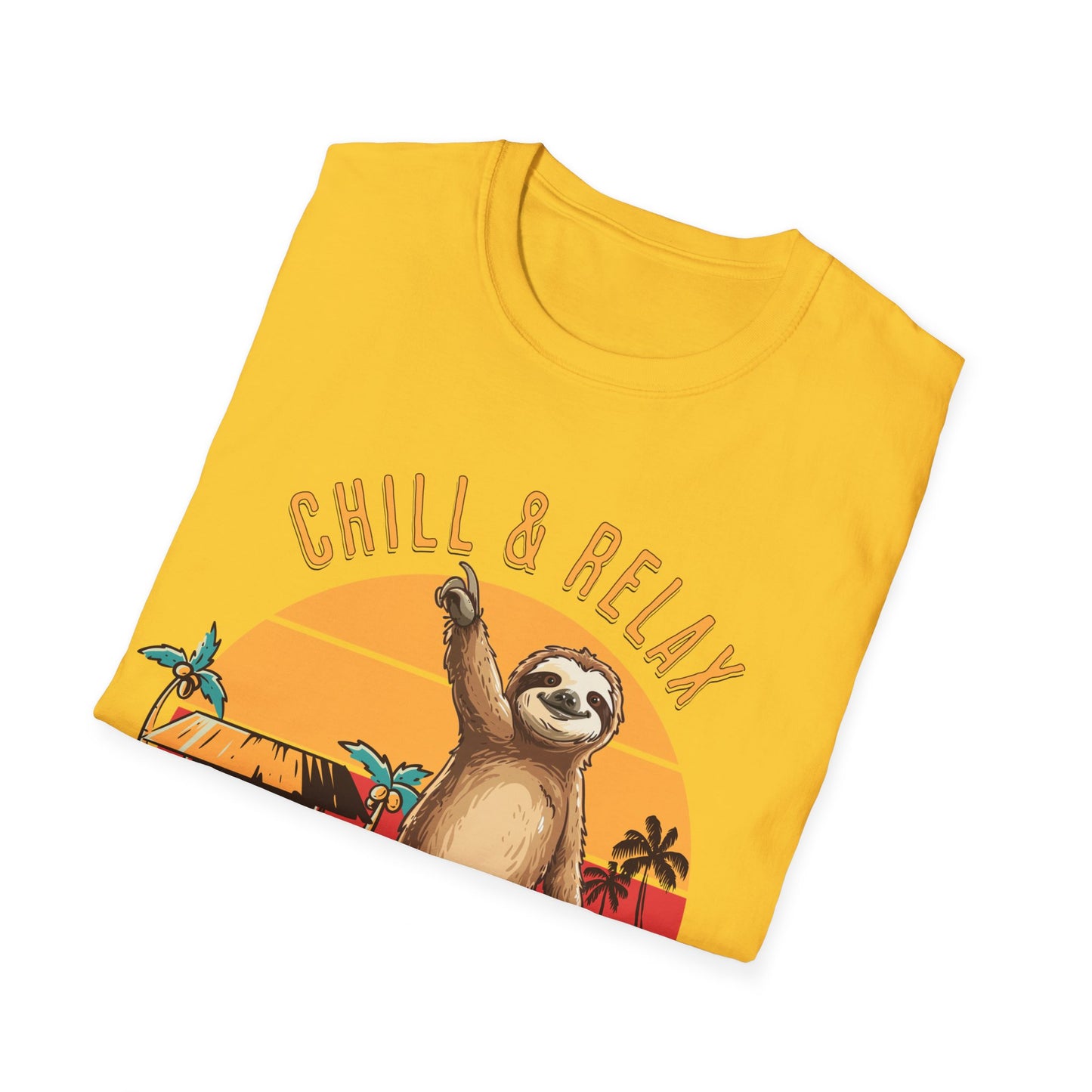 Chill and Relax Summer Unisex Softstyle T-Shirt