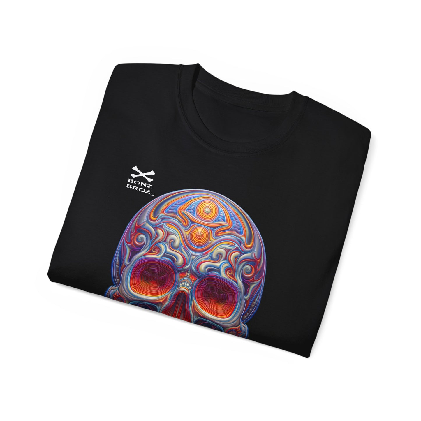 Colorful Skull Unisex Tee