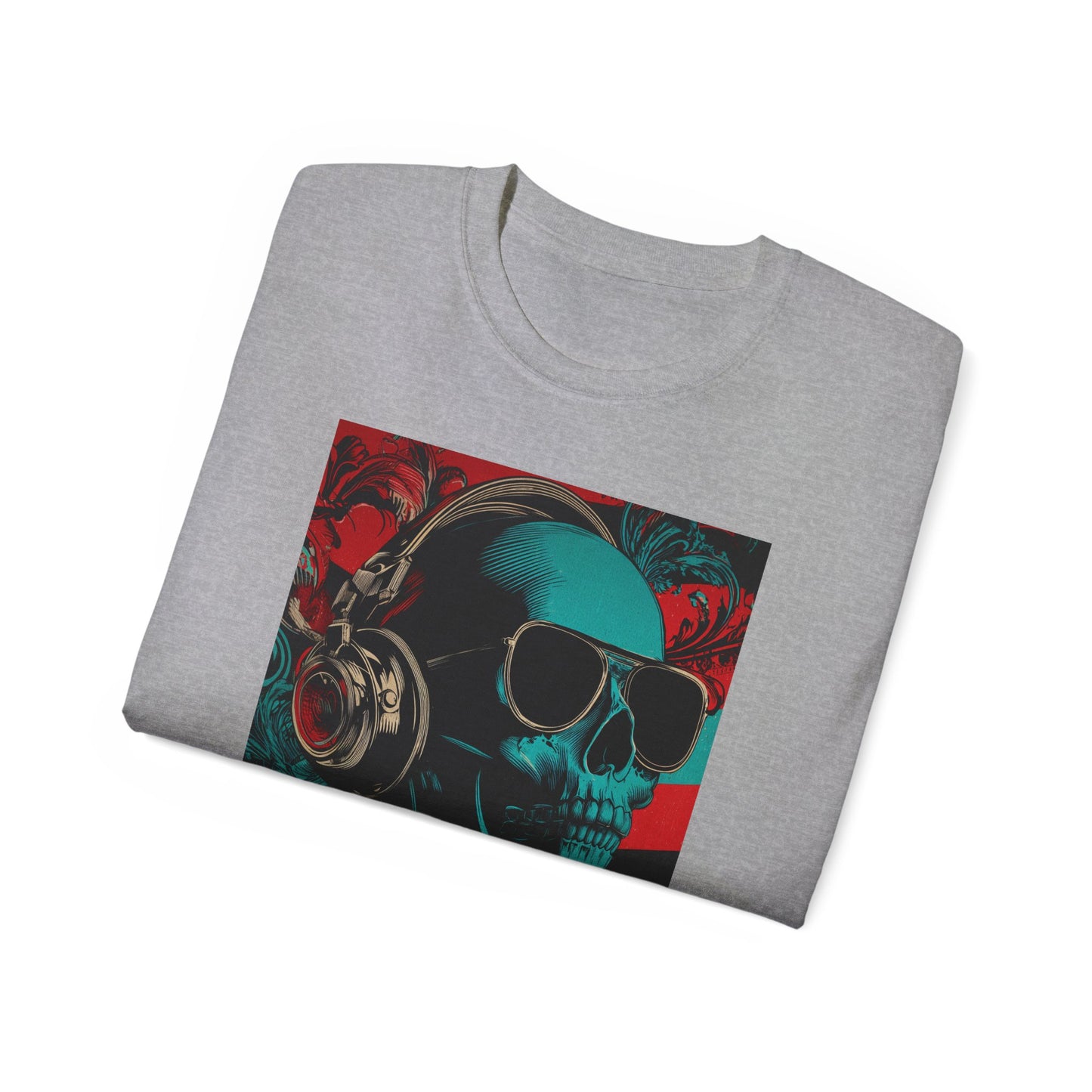 Skull Headphones Tee