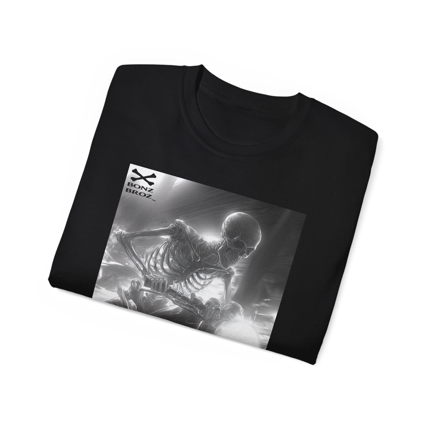 Skeleton Motorcycle Tee
