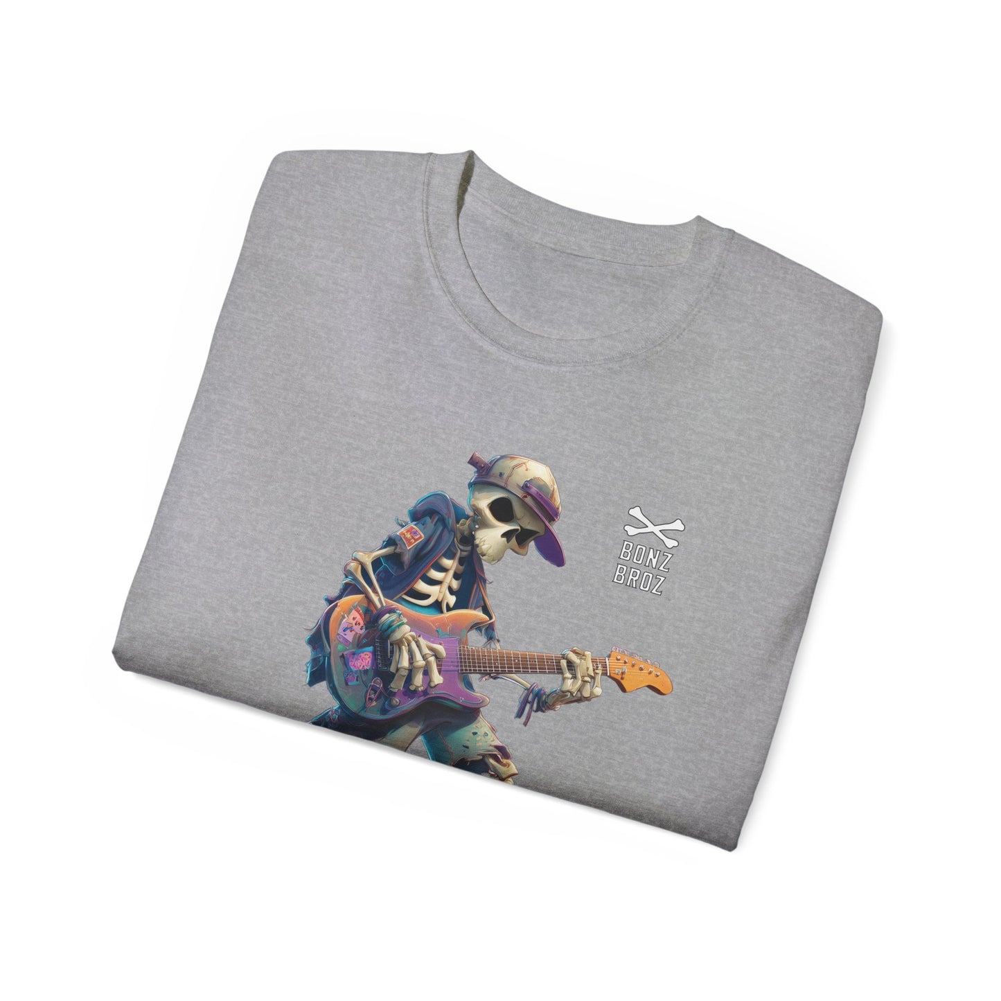 Skeleton Rock Guitar Tee