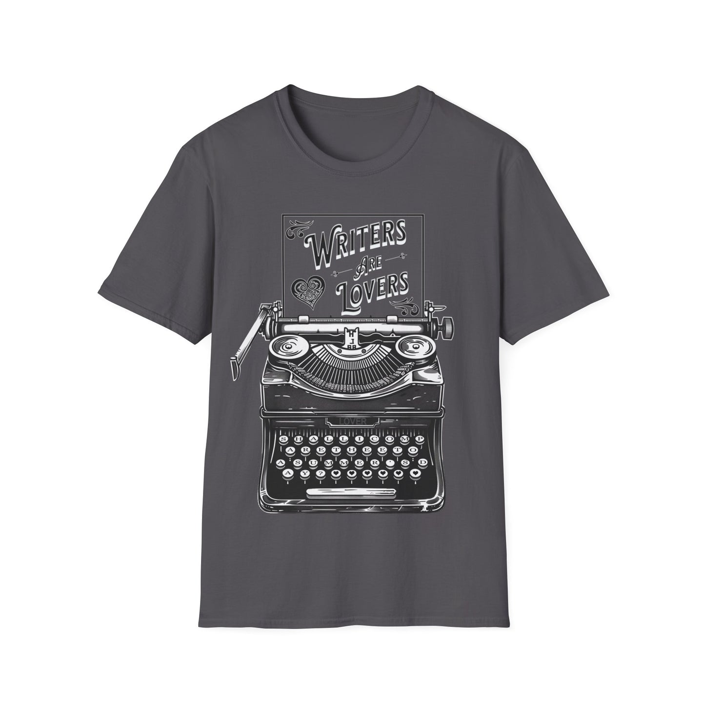 Writers are Lovers Unisex Softstyle T-Shirt
