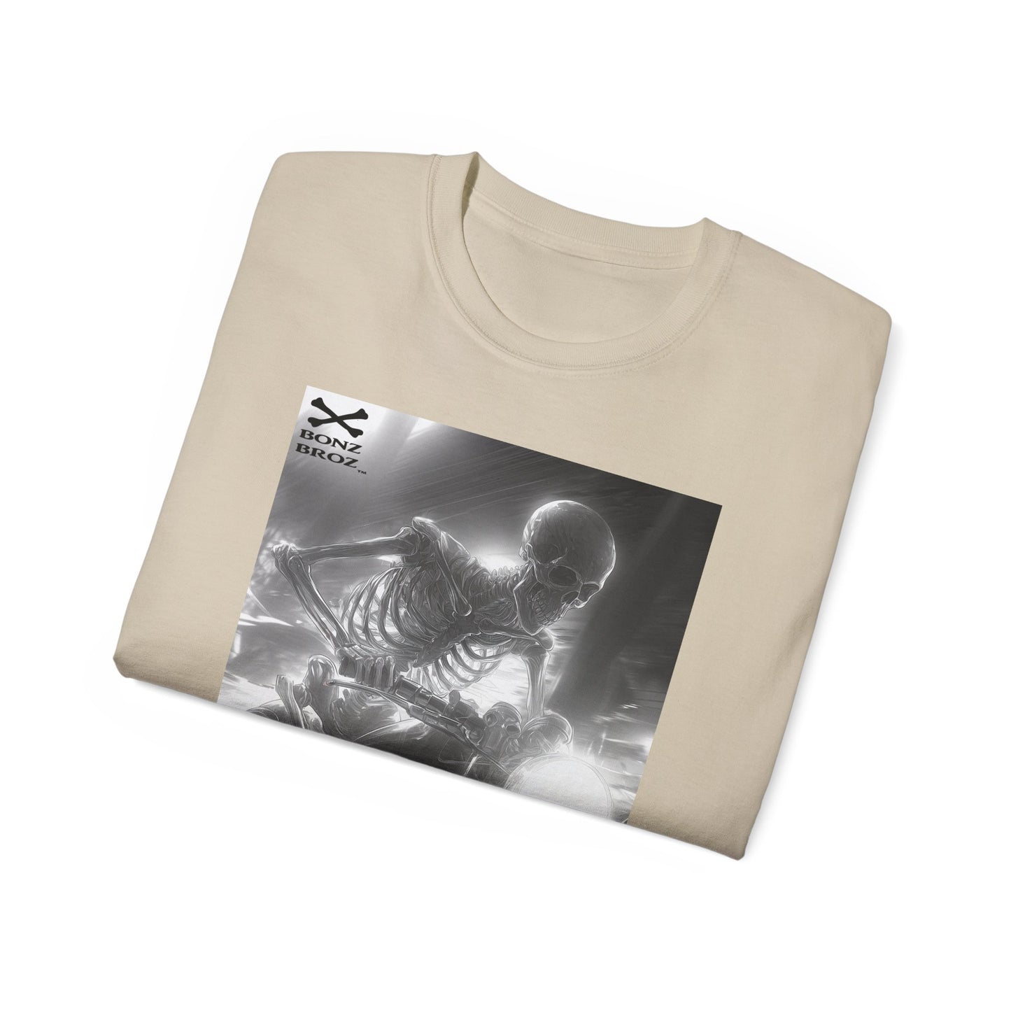 Skeleton Motorcycle Tee