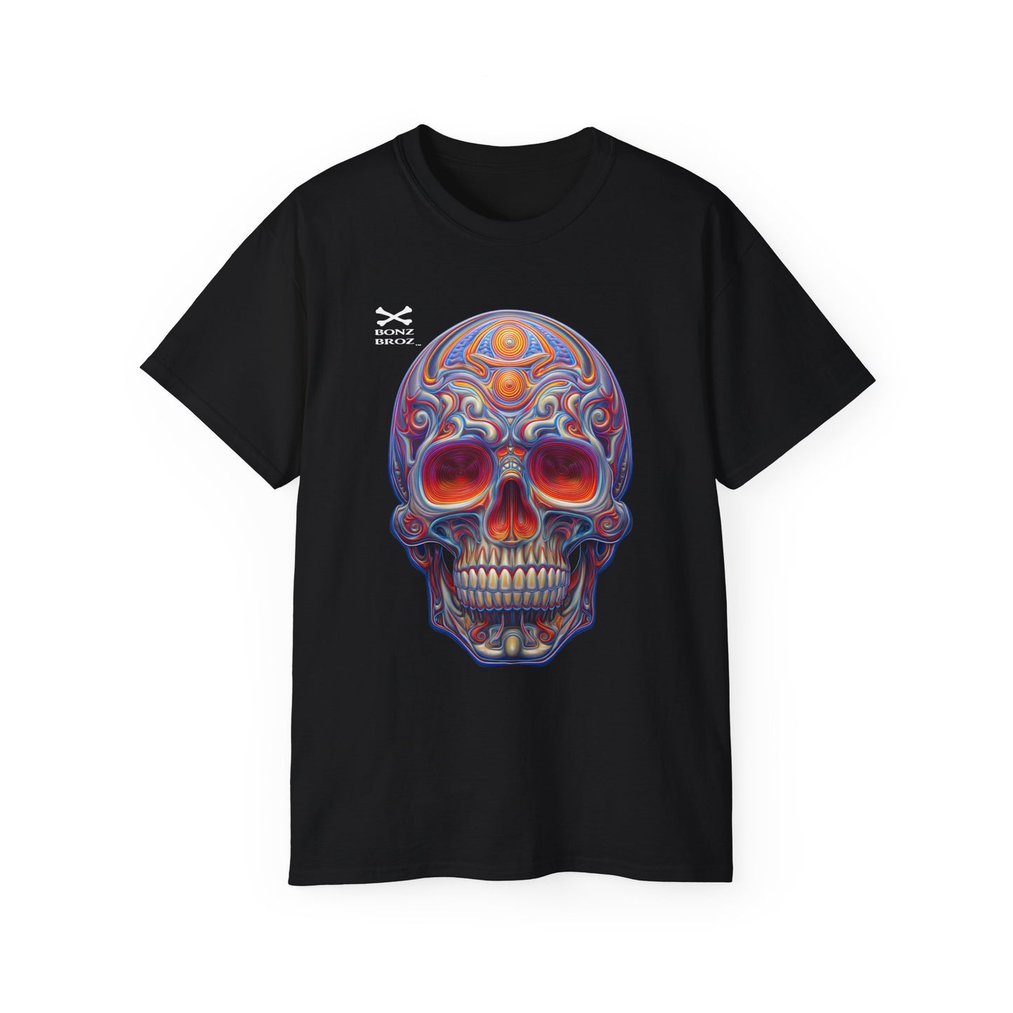 Colorful Skull Unisex Tee