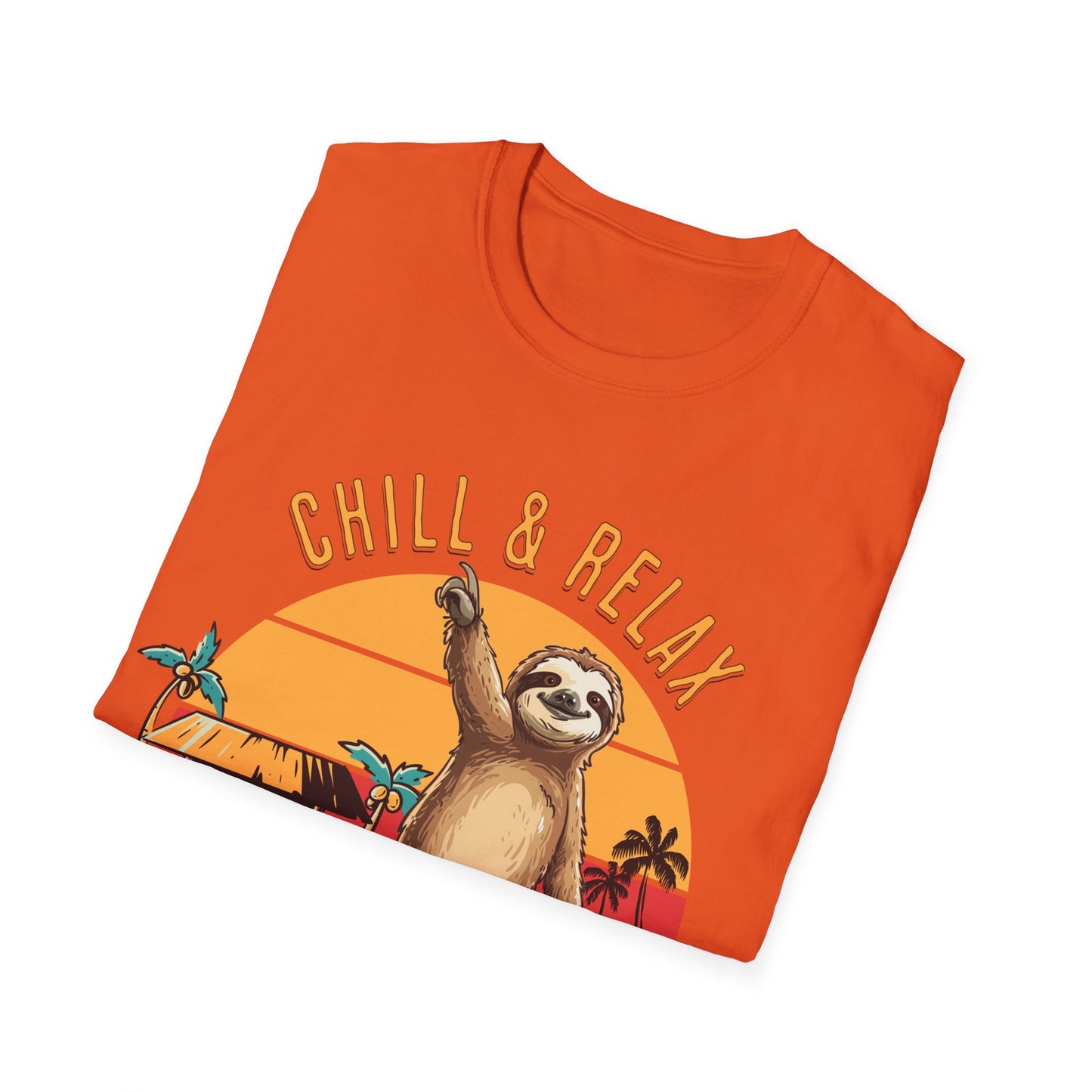 Chill and Relax Summer Unisex Softstyle T-Shirt