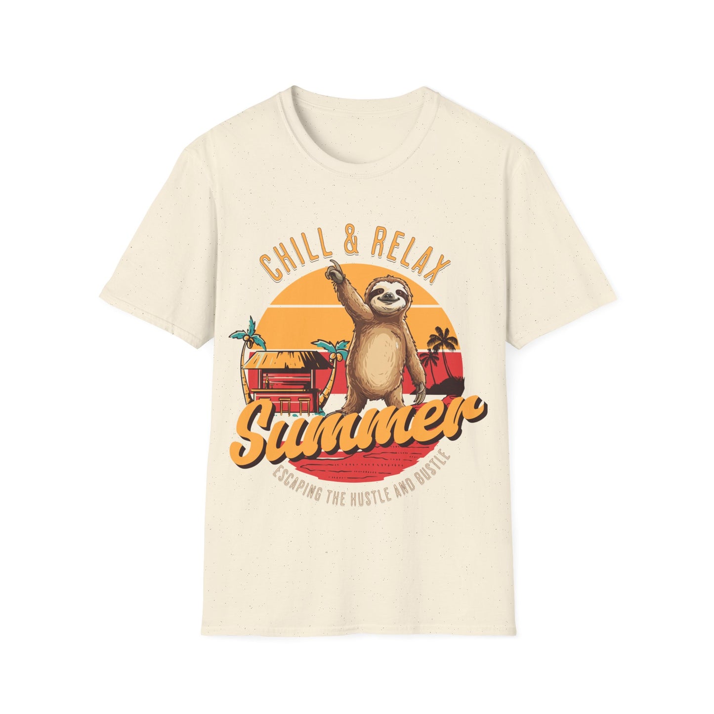 Chill and Relax Summer Unisex Softstyle T-Shirt